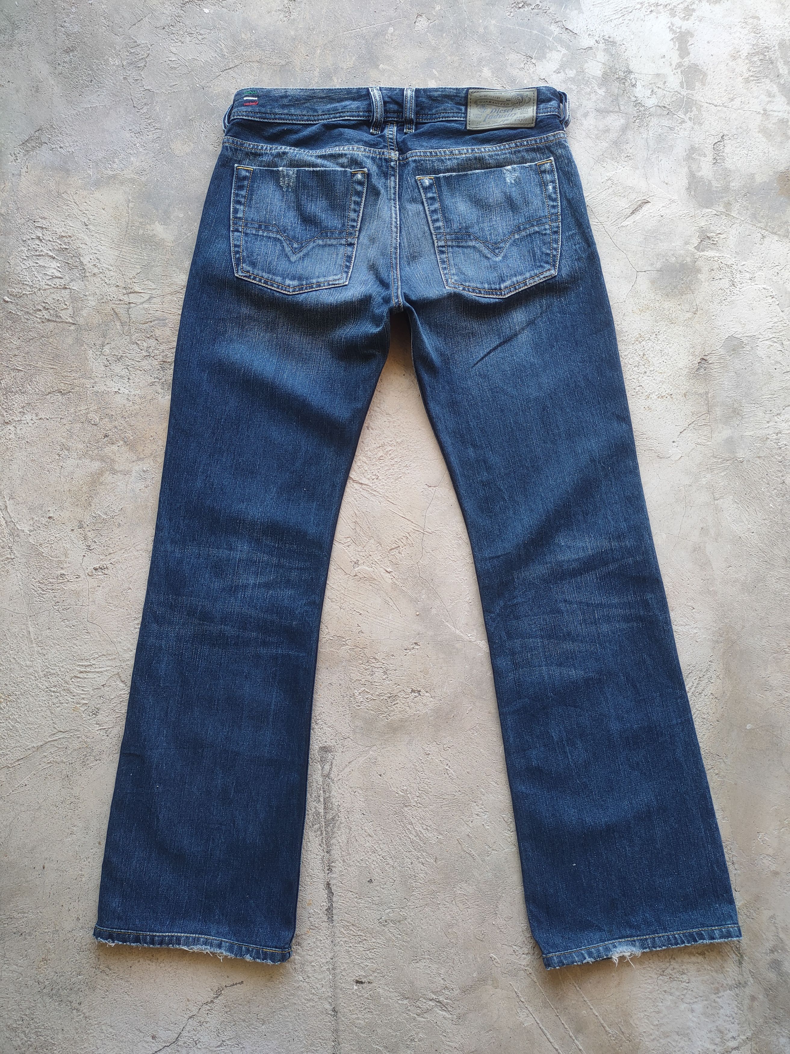 Diesel W30 VINTAGE DIESEL FLARE DISTRESSED JEAN PANTS Size US 30 / EU 46 - 8 Thumbnail