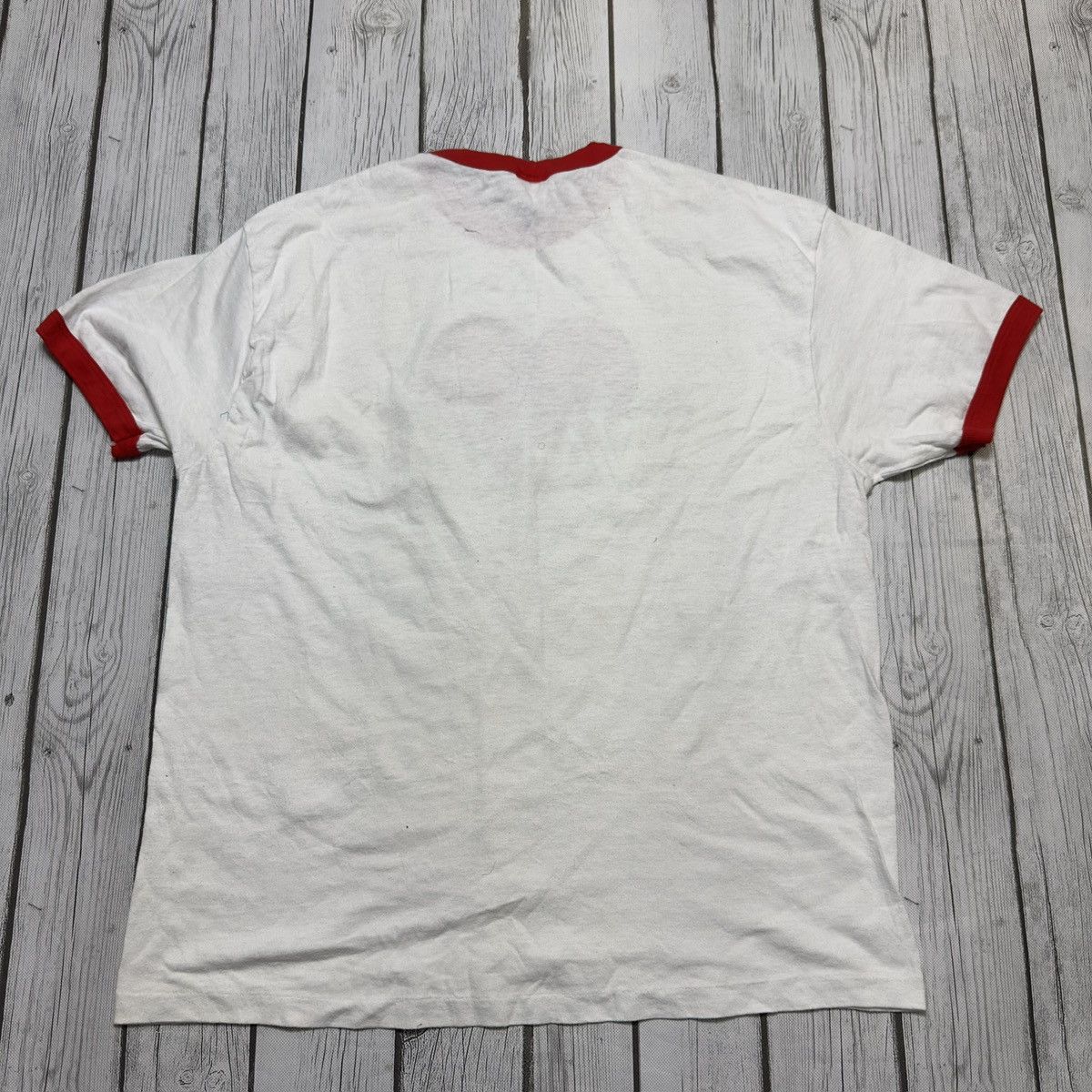 Hanes × Vintage Vintage Wang ringer tee Size US XL / EU 56 / 4 - 2 Thumbnail
