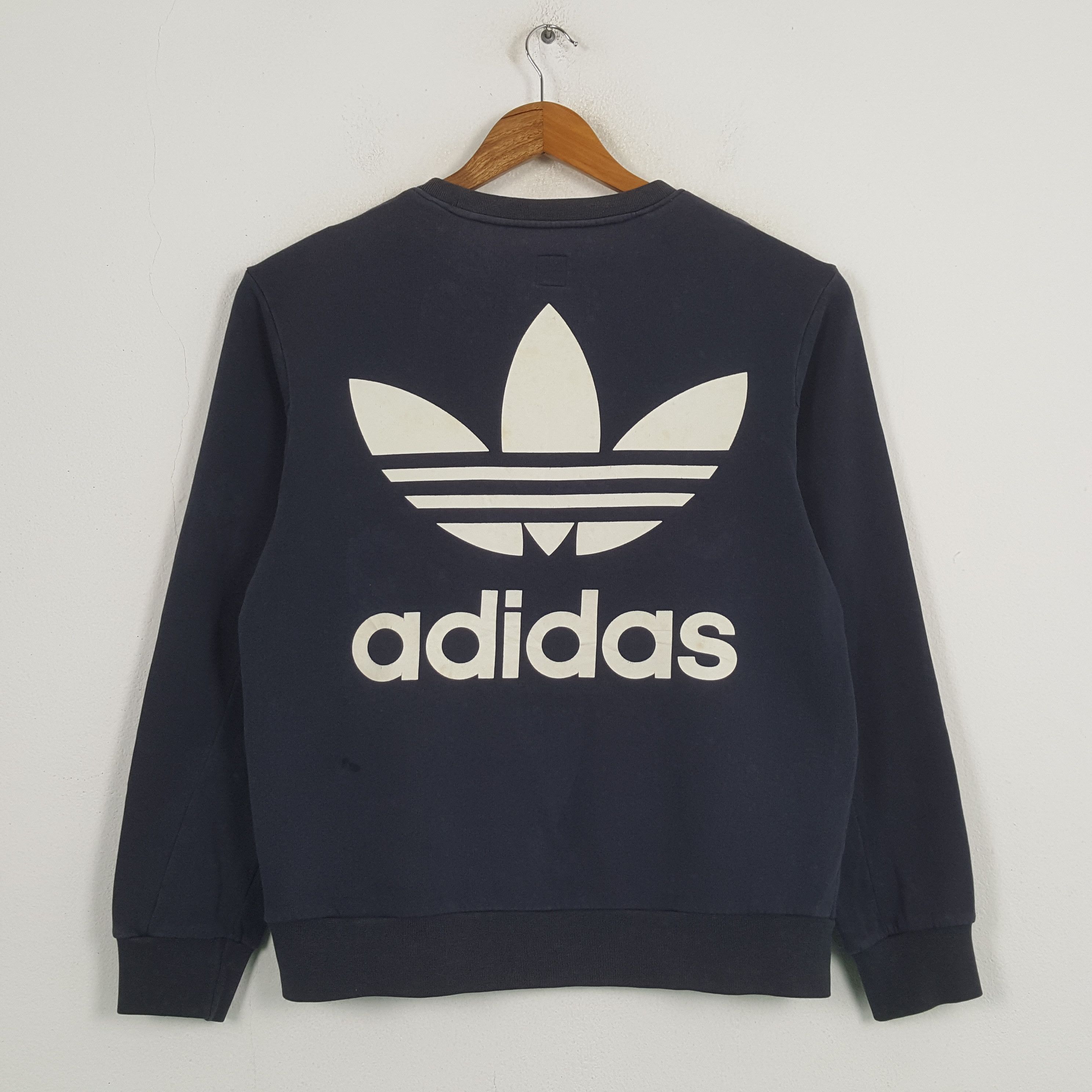 Adidas × Vintage Vintage ADIDAS Big Logo Sportswear Sweatshirt C292N14 Size US M / EU 48-50 / 2 - 3 Thumbnail