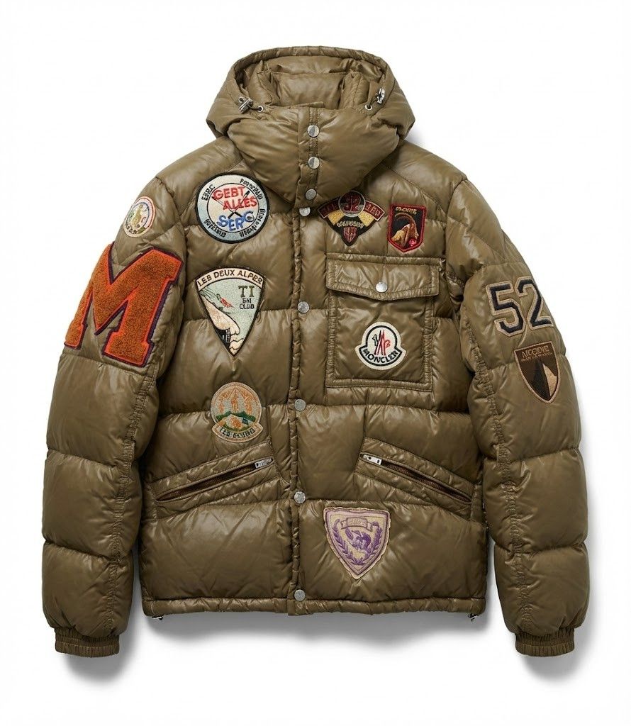 Moncler K2 Special Big Patches Hooded Down Jacket Size US M / EU 48-50 / 2 - 1 Thumbnail