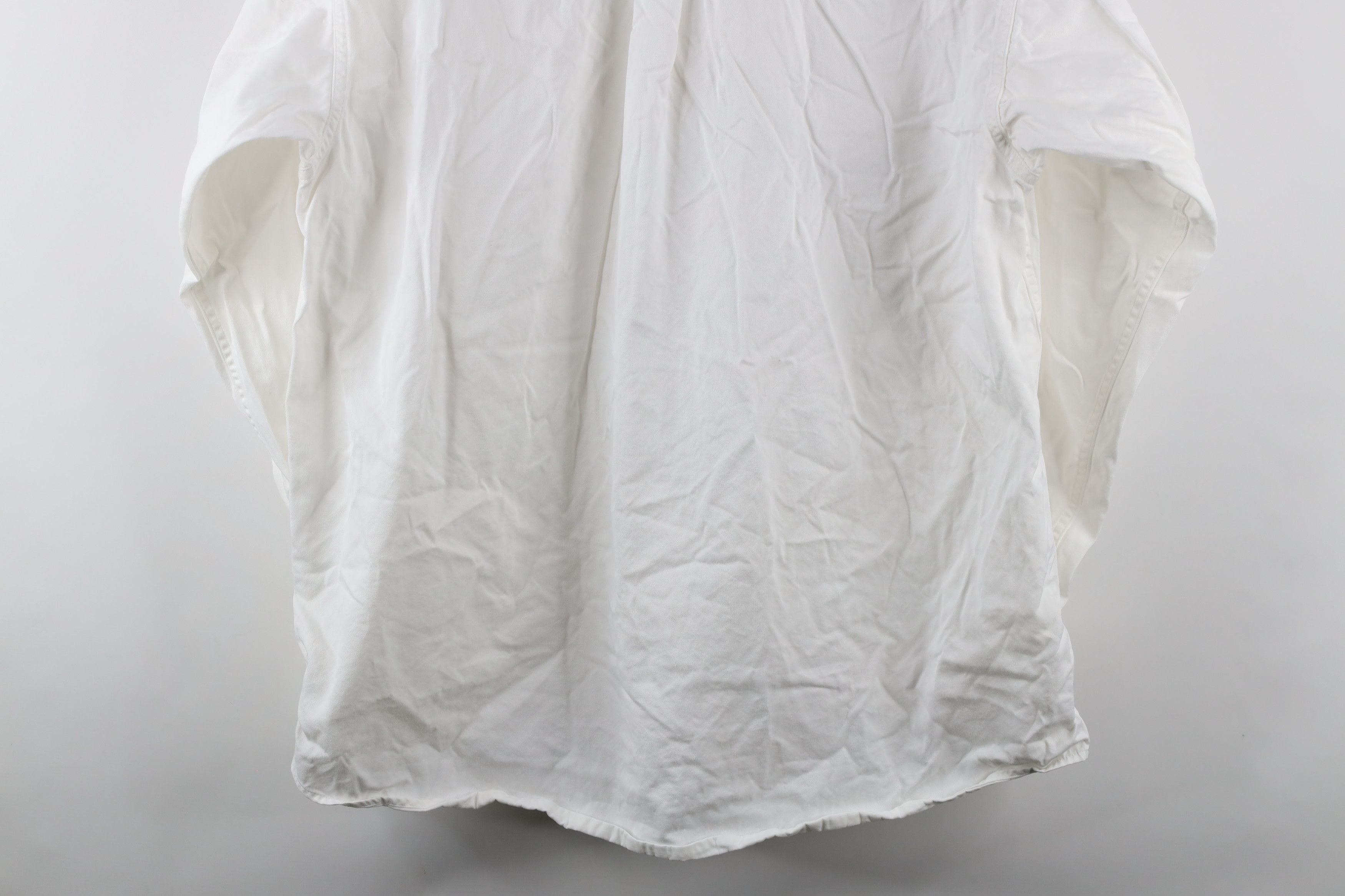 Ariat × Vintage Ariat Heavyweight Twill Collared Button Down Shirt White Size US L / EU 52-54 / 3 - 12 Thumbnail