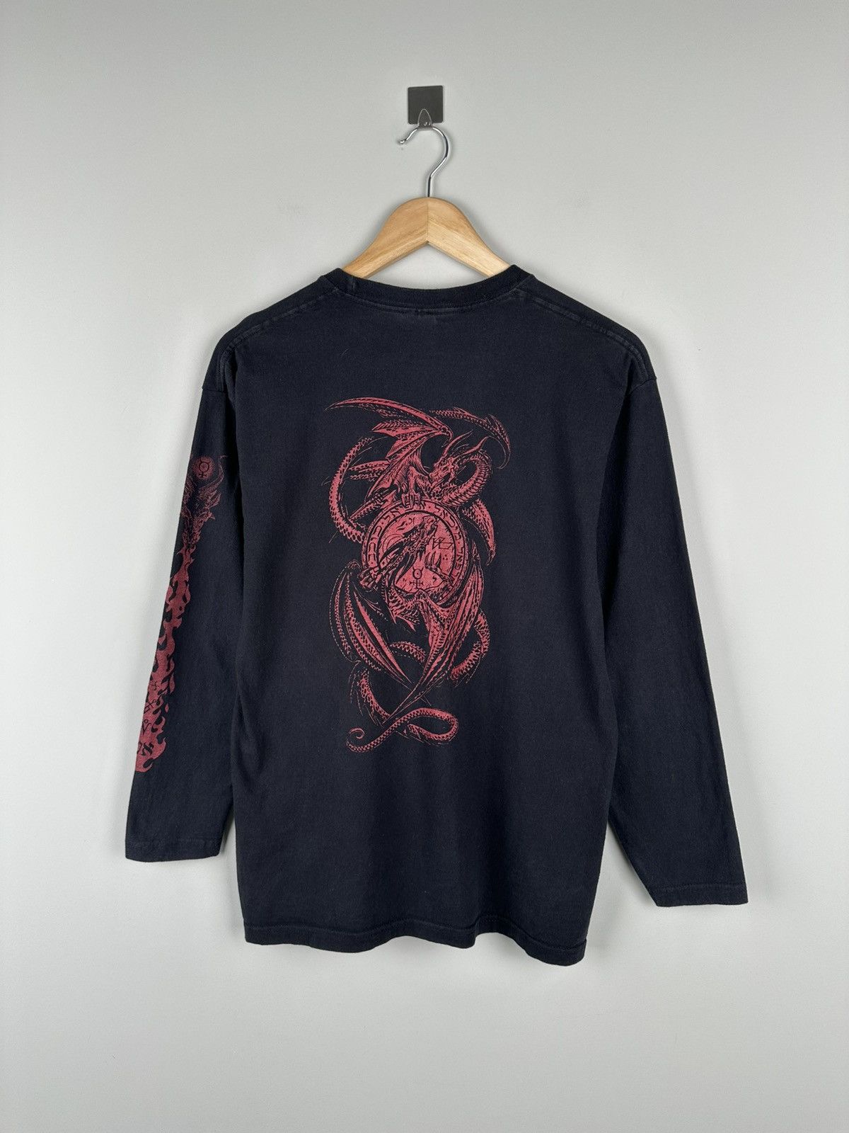 Band Tees × Vintage Vintage Furnance of Mercury Y2k Long Sleeve Diablo Box Logo Size US S / EU 44-46 / 1 - 3 Thumbnail