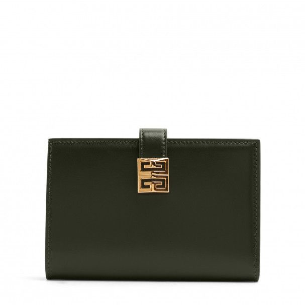 Givenchy o1srvl11e0724 Size: OS / 4G Leather Wallet in Green Size ONE SIZE - 1 Thumbnail