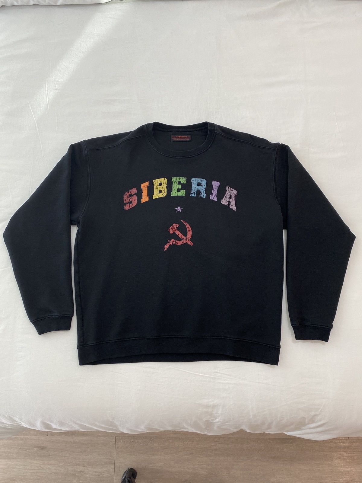 Siberia Hills Siberia Hills FW19 Hammer and Sickle/Siberian Blood Crewneck Size US M / EU 48-50 / 2 - 1 Thumbnail