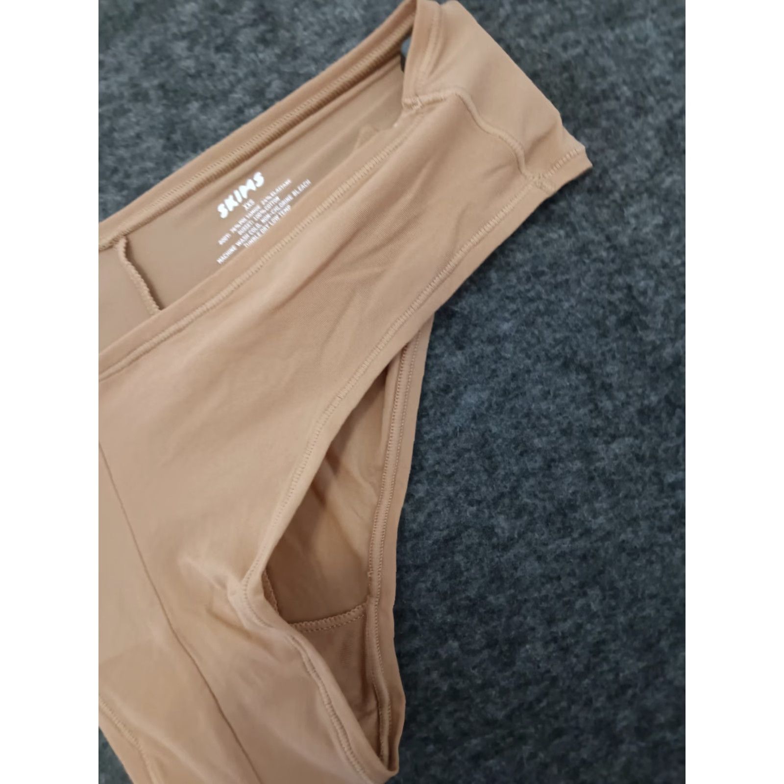 SKIMS SKIMS Women's Panties Hipster Briefs Ochre XS 2XS XXS Vshape Mid Rise Opaque Polyamide Blend Logo Size ONE SIZE - 6 Thumbnail