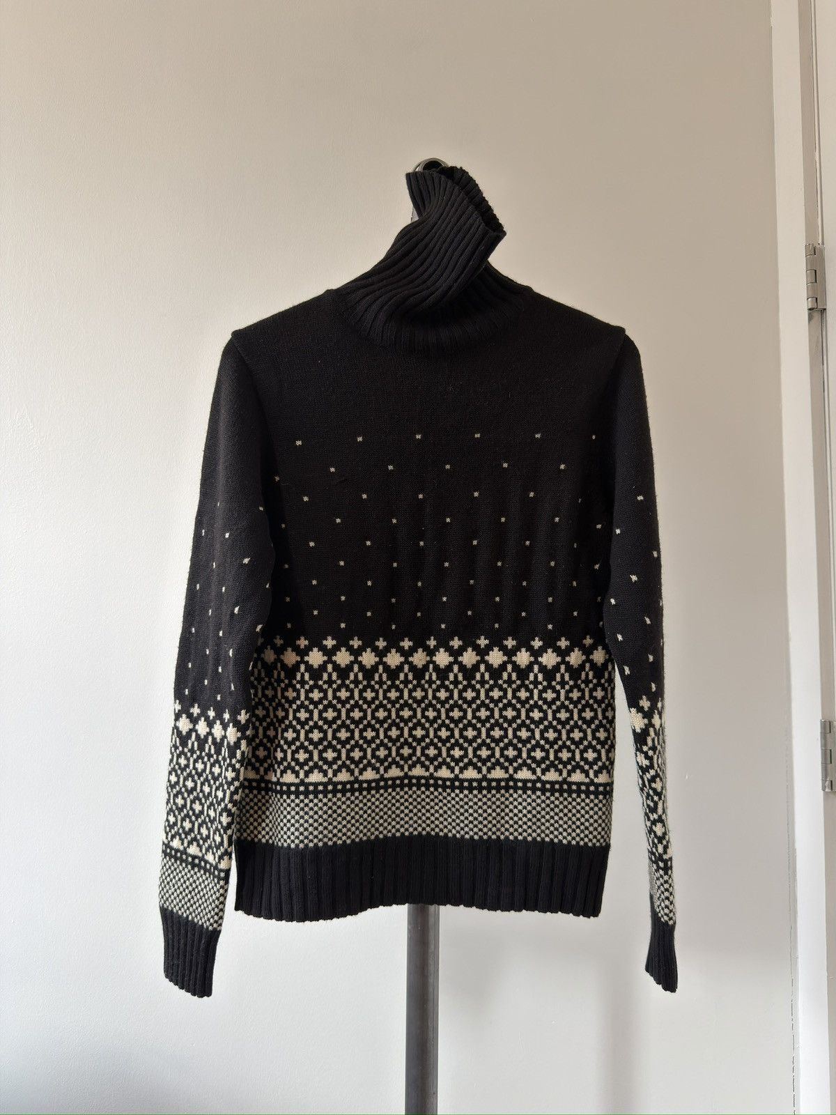 Veronique Branquinho AW07 Nordic Fairisle Turtleneck Size US S / EU 44-46 / 1 - 1 Thumbnail