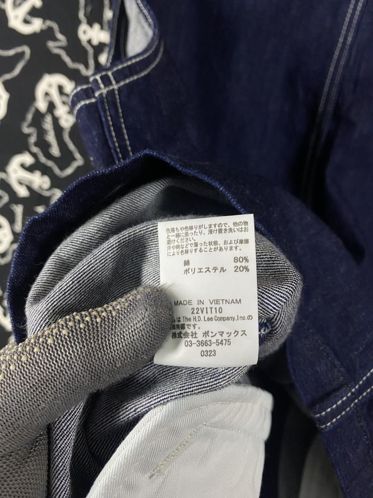 Lee Lee Denim Workwear Vest Indigo Blue Button-Up Utility Vest Size US XL / EU 56 / 4 - 13 Thumbnail