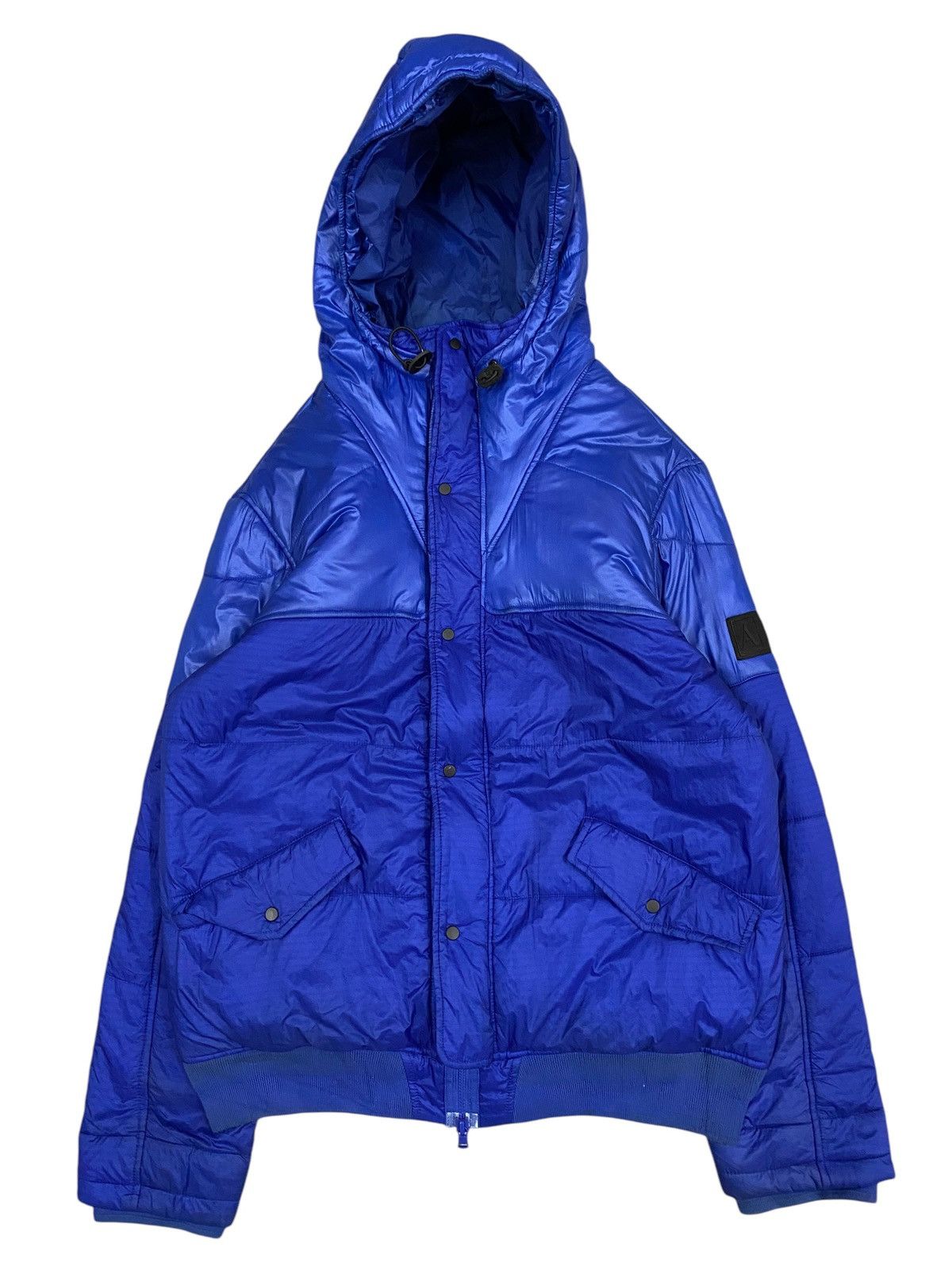 Armani Exchange Down Jacket Blue