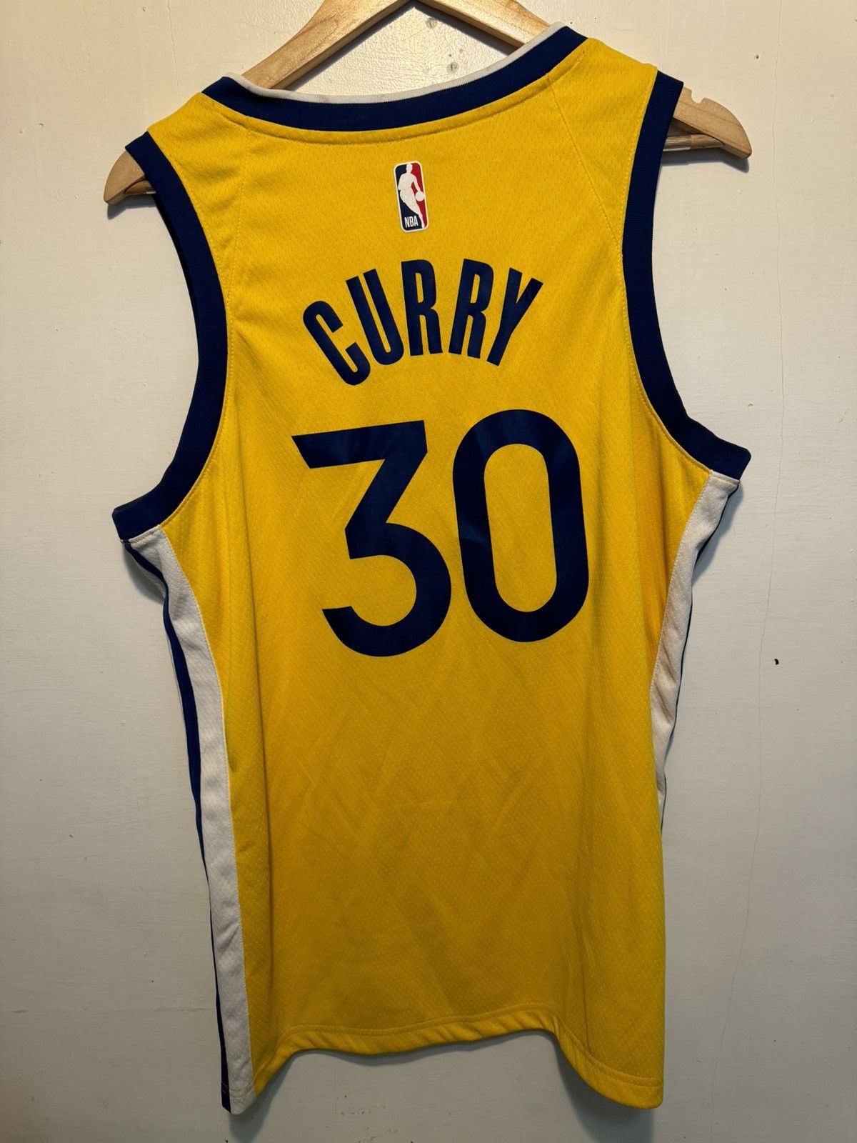 NBA × Nike Steph Curry “The Bay” Warriors Jersey 30 🐐 Size US L / EU 52-54 / 3 - 3 Thumbnail
