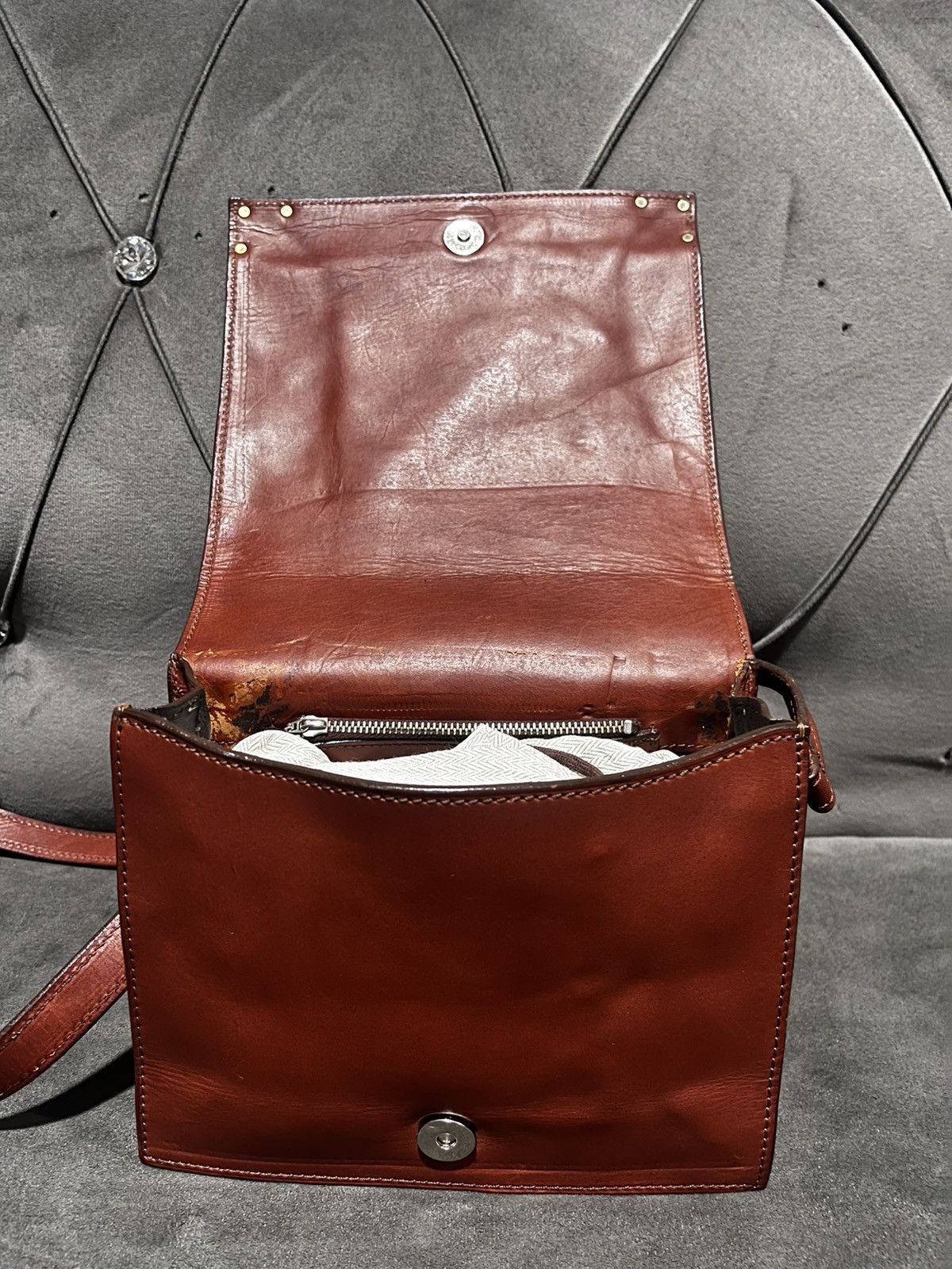 Jean Paul Gaultier Authentic JEAN PAUL GAULTIER Leathee Shoulder Bag Size ONE SIZE - 10 Thumbnail