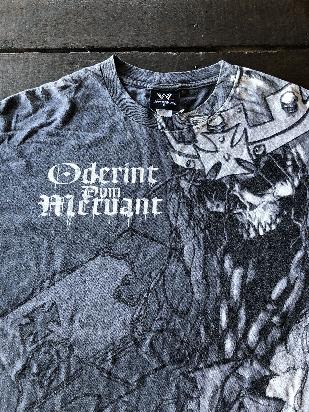 WWE Crazy Grunge Vintage Triple H WWE Shirt Tee OVP Size US XL / EU 56 / 4 - 3 Thumbnail