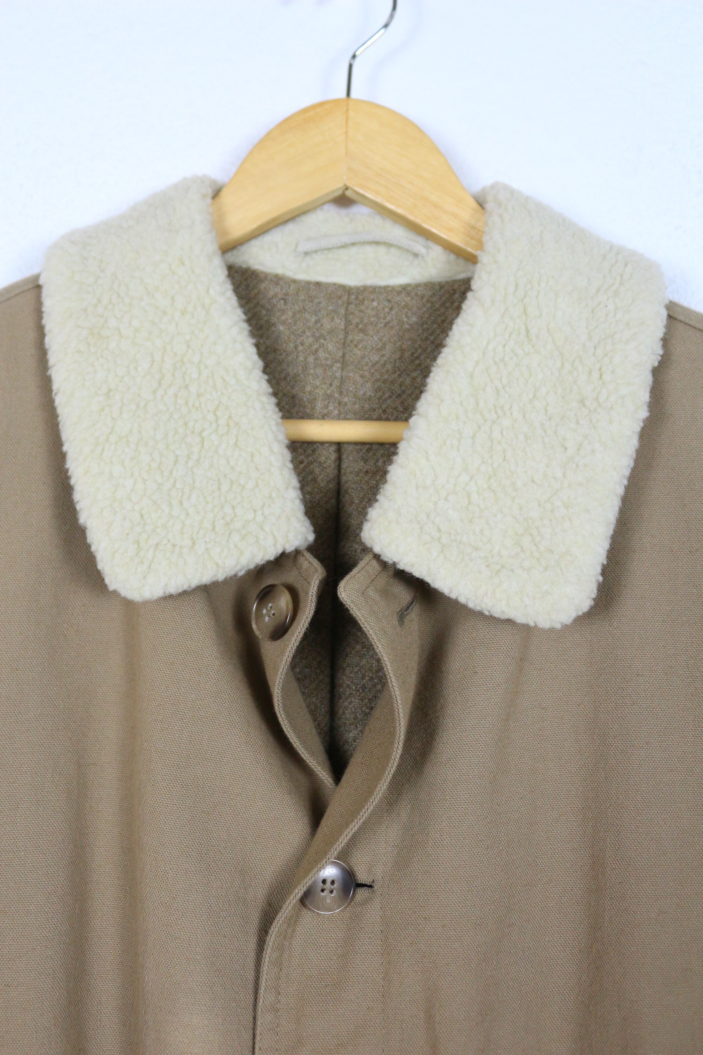 agnes b. Agnes b. Homme Wool Beige Sherpa Heritage Jacket Size US M / EU 48-50 / 2 - 3 Thumbnail