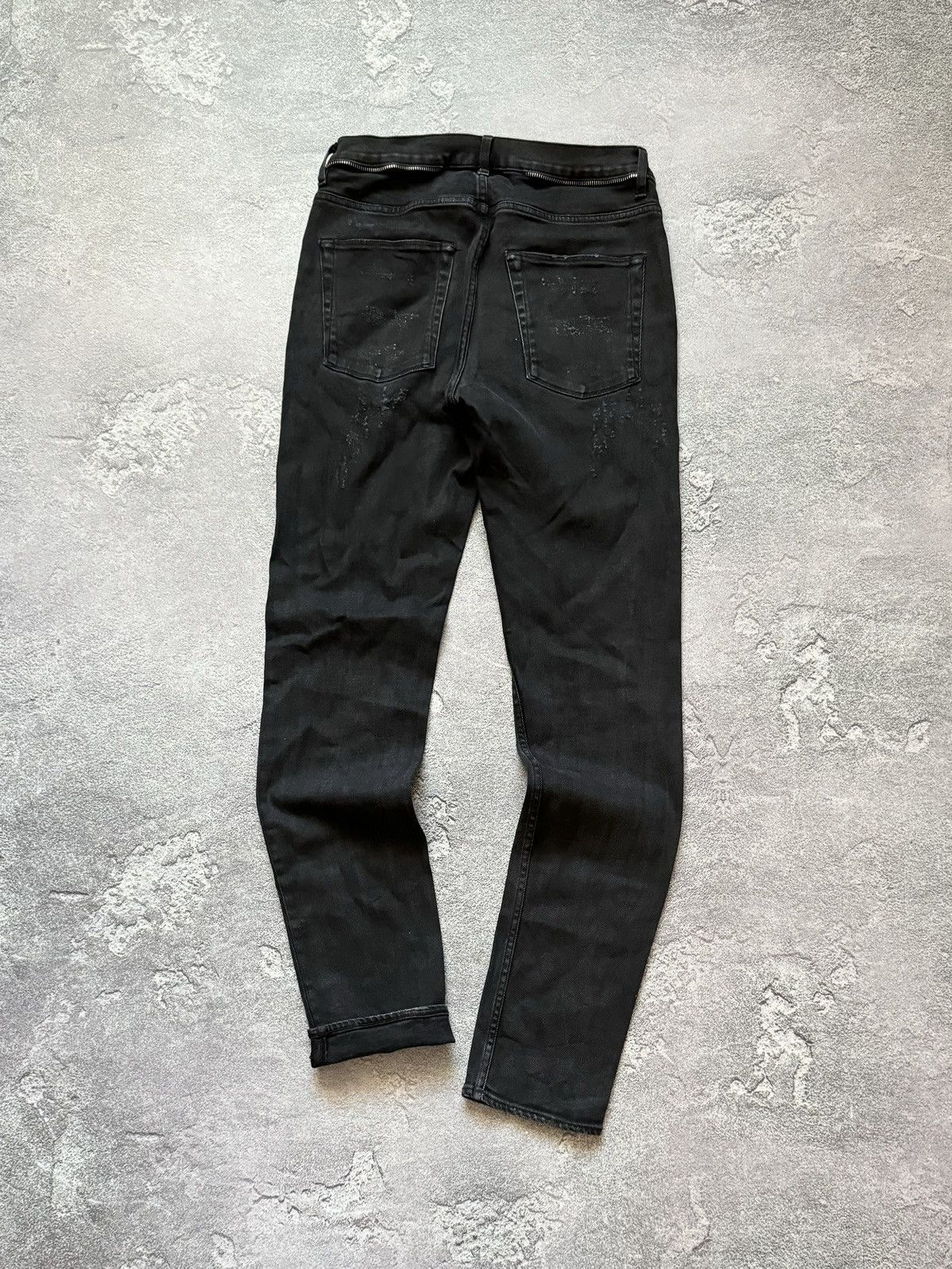 Vintage Zadig & Voltaire 30 distressed denim pant trouser Jean chino Size US 30 / EU 46 - 12 Thumbnail