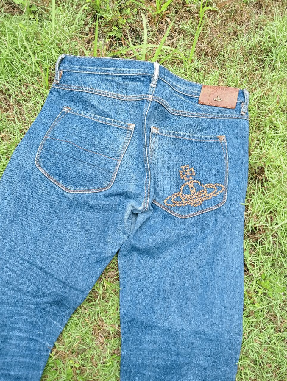 Vivienne Westwood VIVIENNE WESTWOOD ANGLOMANIA SELVEDGE JEANS Size US 30 / EU 46 - 3 Thumbnail