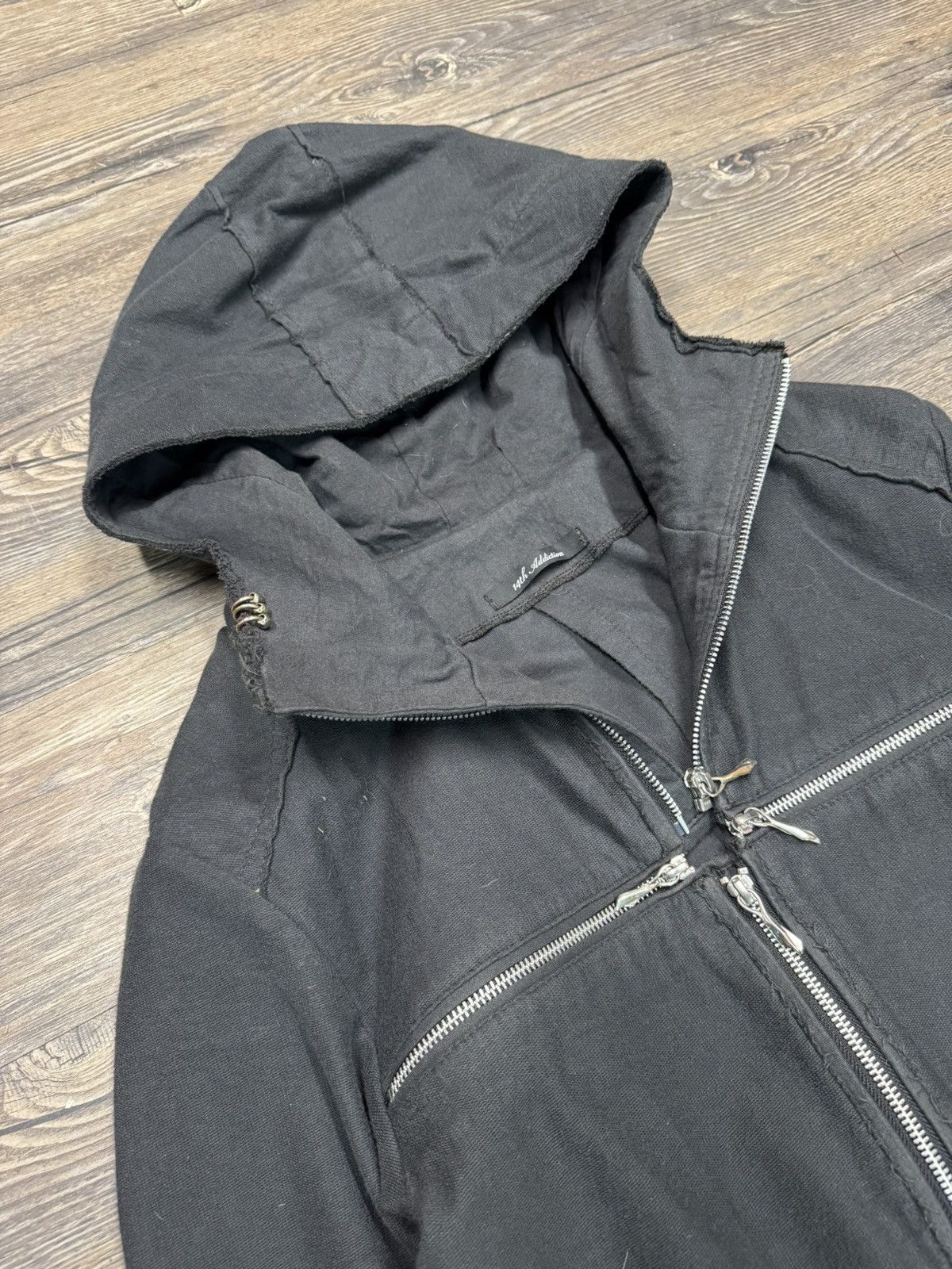 14th Addiction 14th Addiction Quad Zip Lambskin Hoodie Size US M / EU 48-50 / 2 - 3 Thumbnail