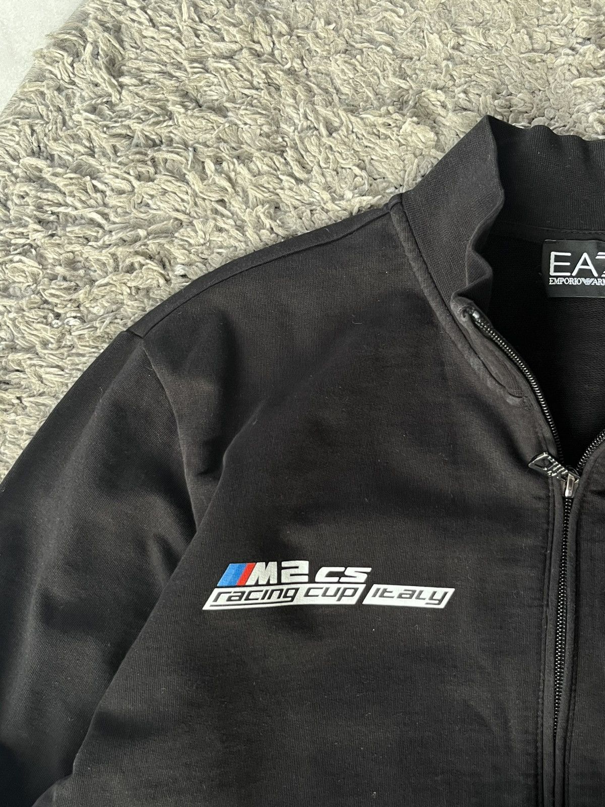 Emporio Armani Vintage Zip Emporio Armani BMW M2 CS Big Logo Y2K Style Size US L / EU 52-54 / 3 - 5 Thumbnail