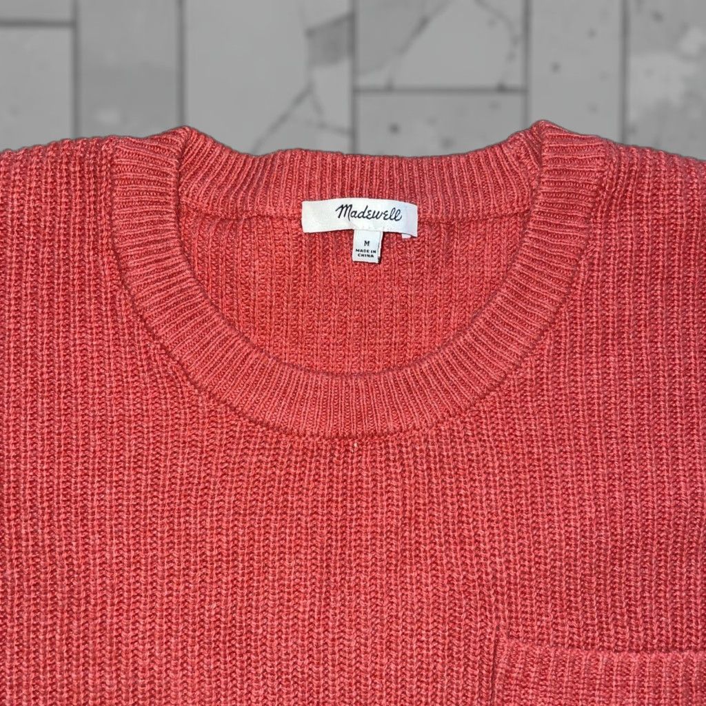 Madewell Madewell Sweater Orange Womens M Pullover M Size M / US 6-8 / IT 42-44 - 1 Thumbnail