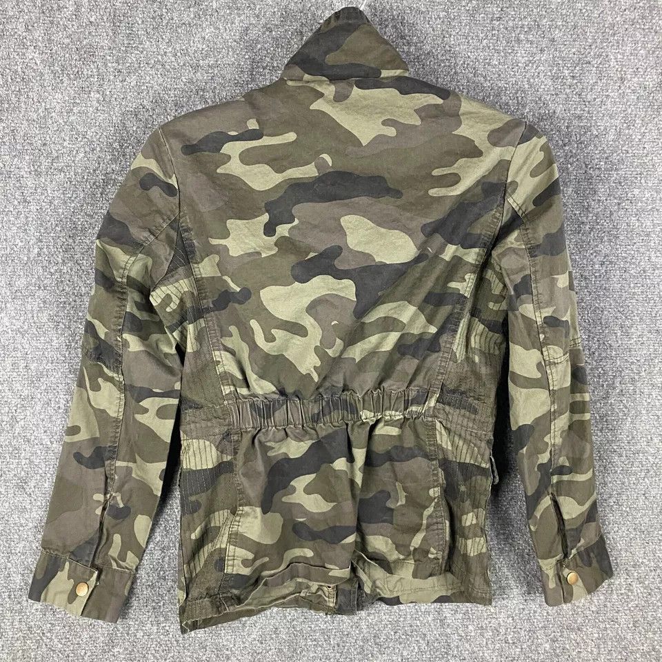 Other Love Tree Military Jacket Women's Small Full Zip Camouflage Size S / US 4 / IT 40 - 8 Thumbnail