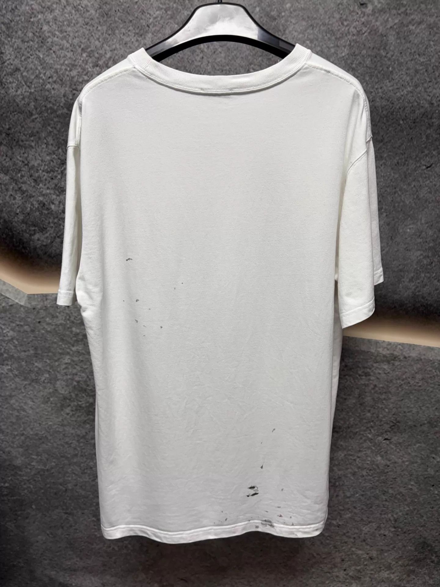 Dior Dior x Travis Scott short tee white XL splash ink Size US XL / EU 56 / 4 - 2 Thumbnail
