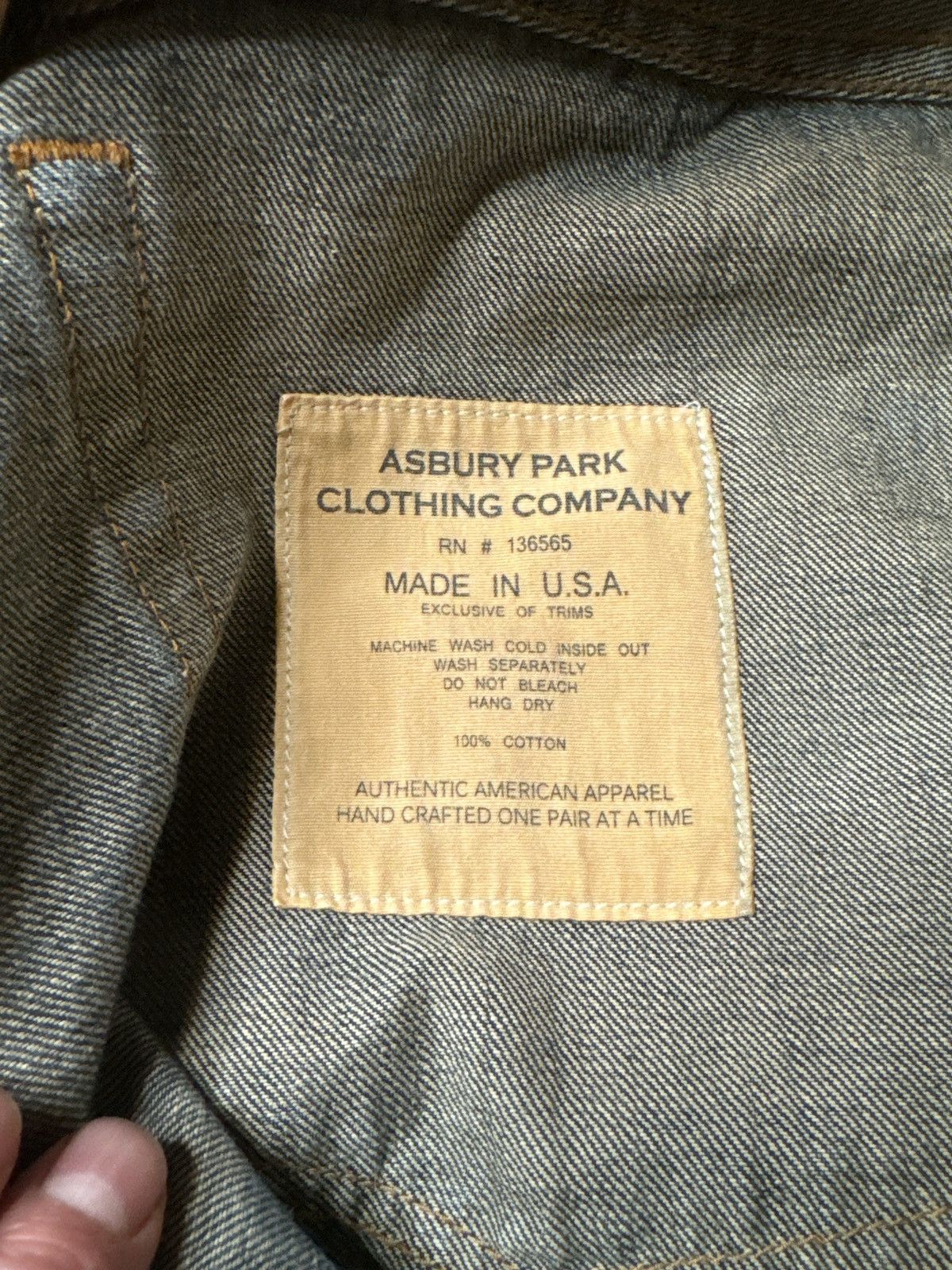Other Asbury Park 1888 Skinny Jeans Selvedge Denim Handmade USA Size US 36 / EU 52 - 10 Thumbnail
