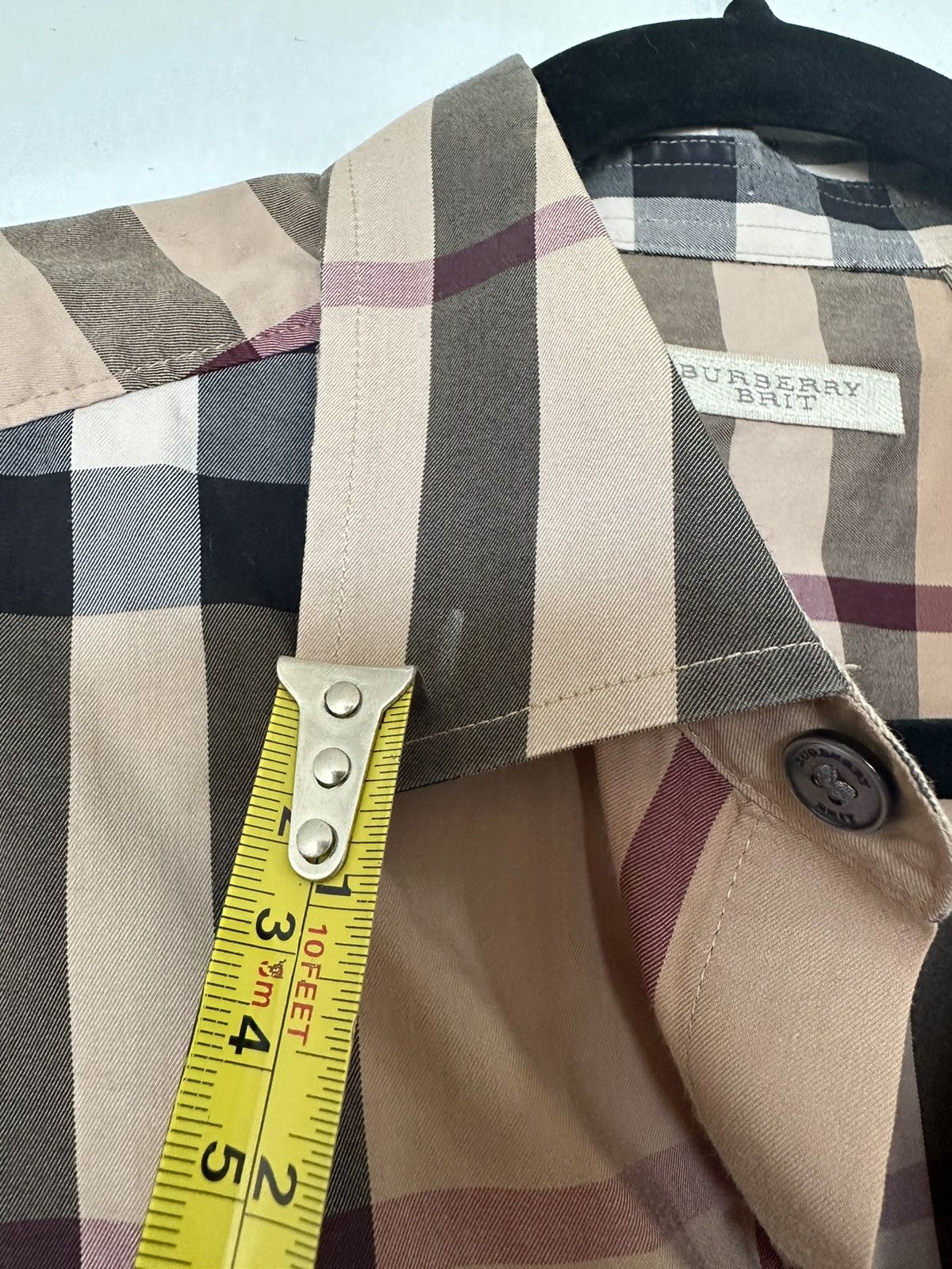 Burberry Burberry Brit Short Sleeve Button Down Size US S / EU 44-46 / 1 - 9 Thumbnail