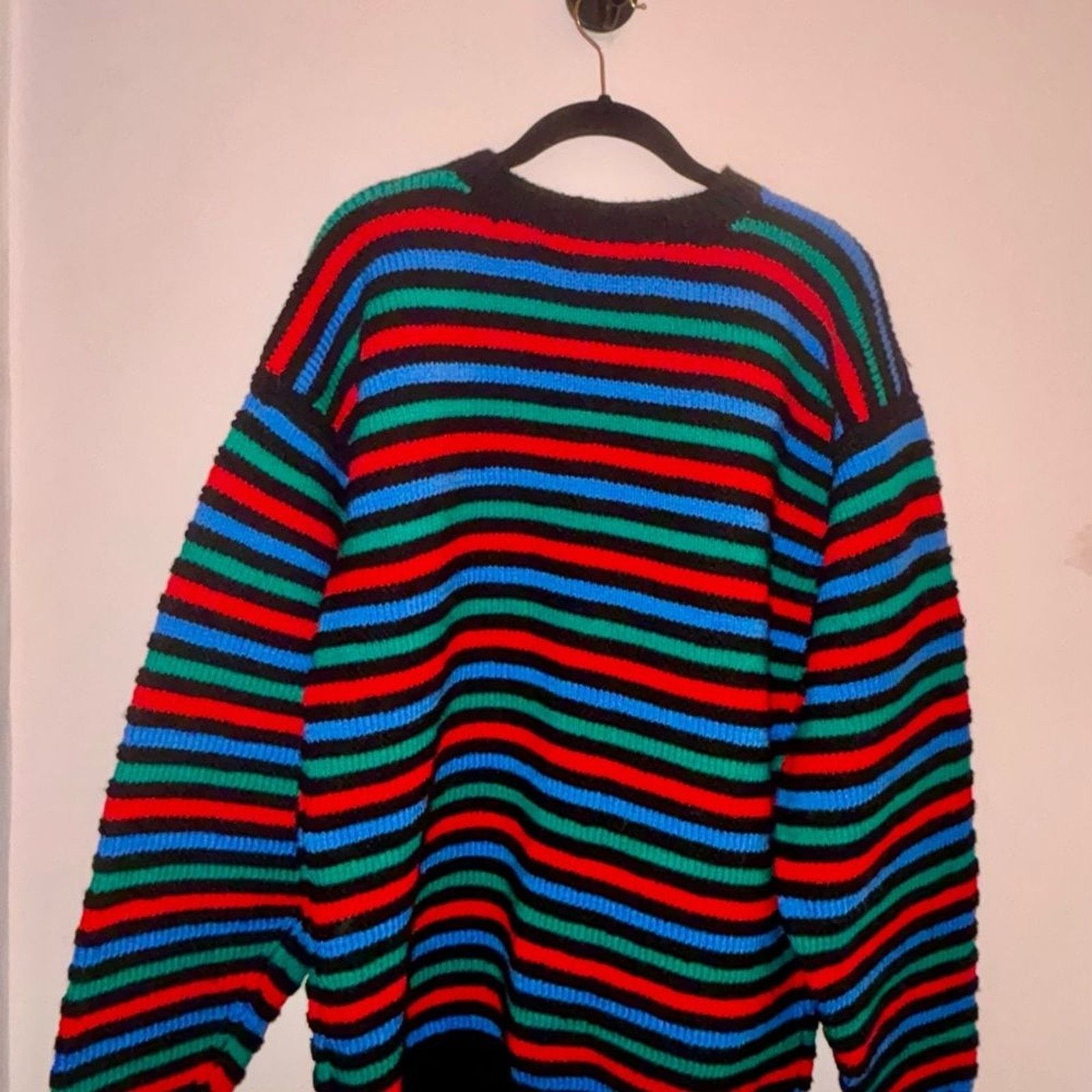 Handmade Handmade Oversized Chunky Knit Sweater Sz XL Size XL / US 12-14 / IT 48-50 - 4 Thumbnail