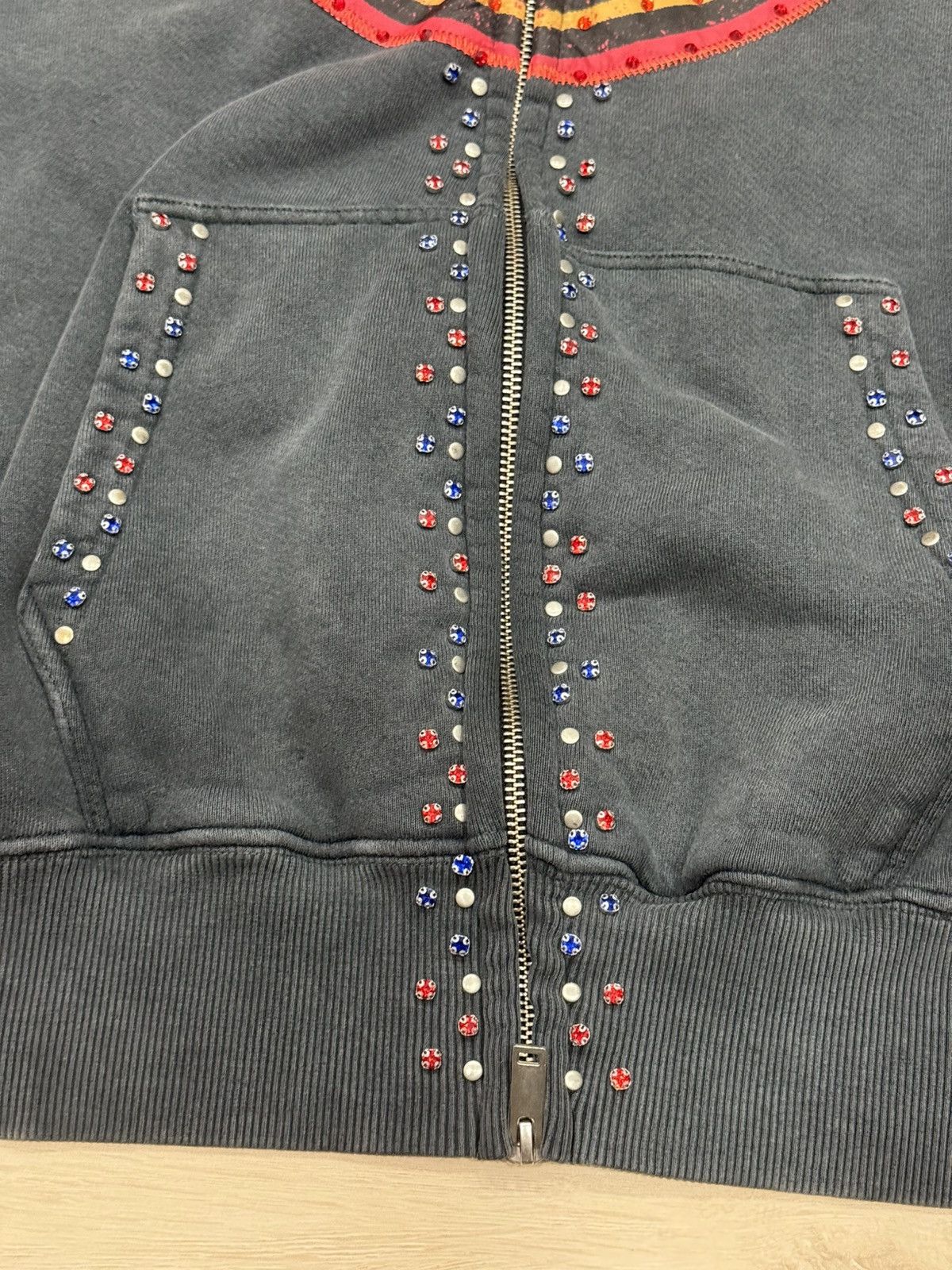 murd333r.fm Murd333r.fm OG Chopper Rhinestone Hoodie Size US XL / EU 56 / 4 - 3 Thumbnail