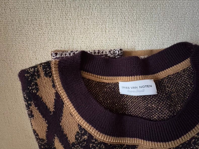 Dries Van Noten Dries van noten Wool blend sweater 2502-Nextarrow Size US XS / EU 42 / 0 - 2 Thumbnail