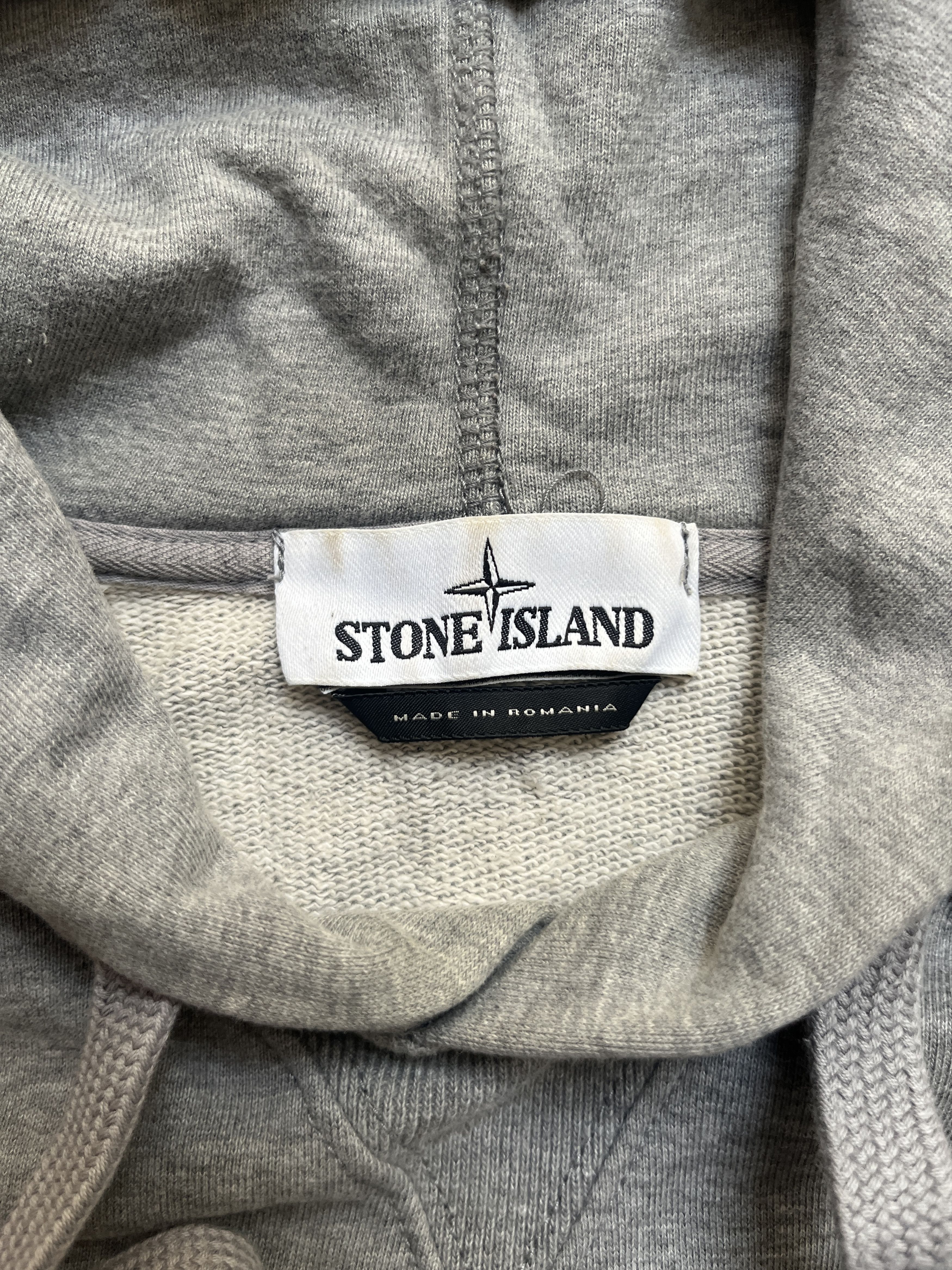Stone Island Stone Island Classic Pullover Hoodie Grey M Size US M / EU 48-50 / 2 - 4 Thumbnail