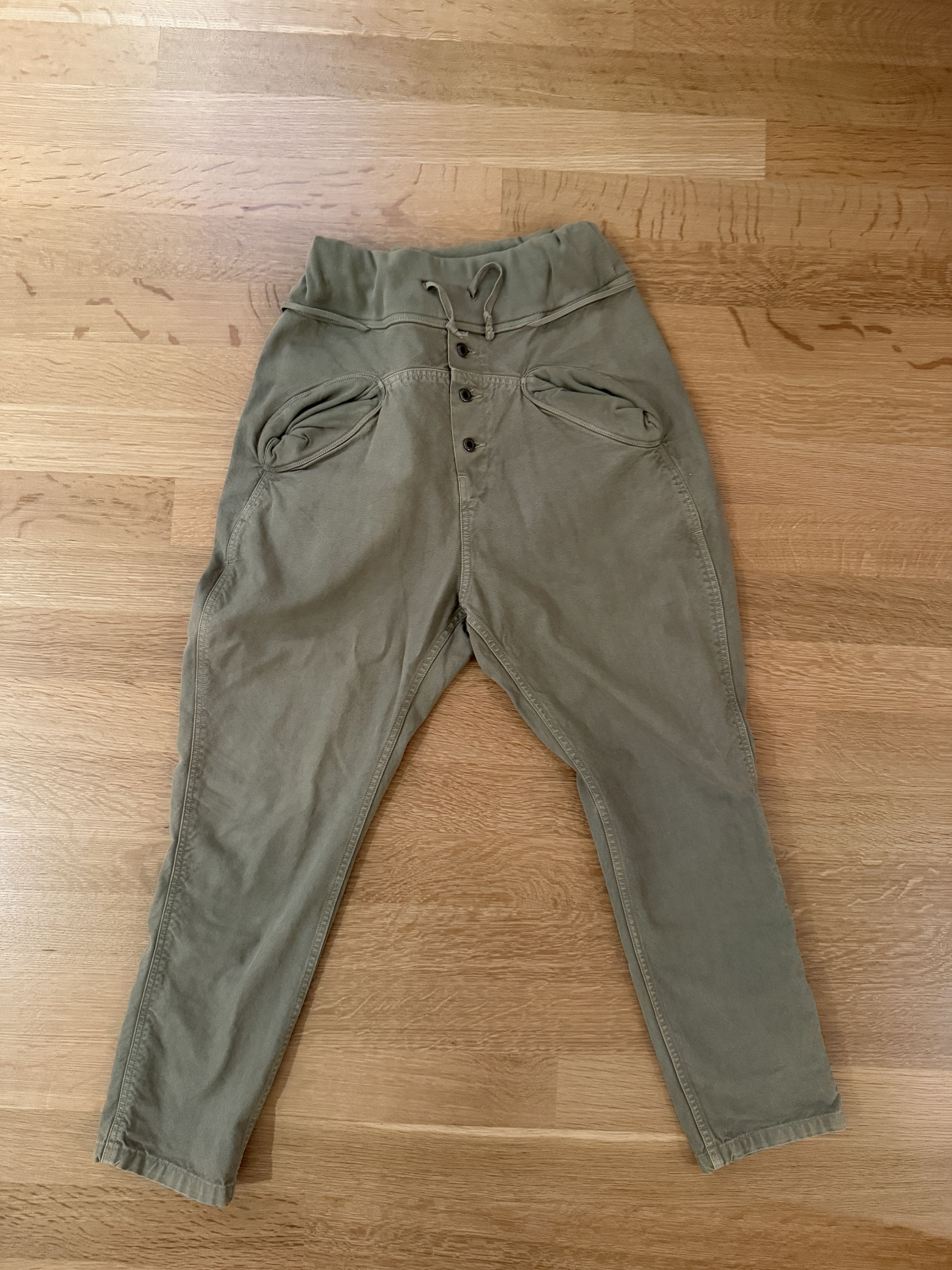Kapital Kaptial Green Adjustable Waist Casual Pants Size US 32 / EU 48 - 1 Thumbnail