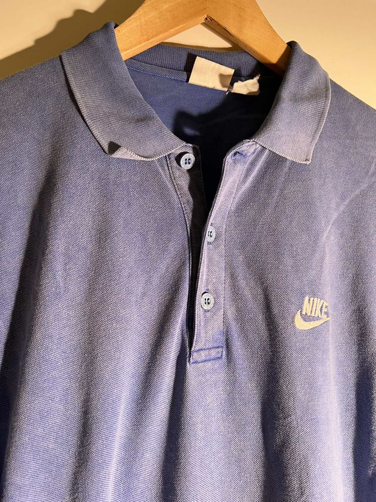 Nike 90’s 2000’s Y2K VTG Vintage Nike Red Tag Blue Golf Shirt Size US L / EU 52-54 / 3 - 4 Thumbnail