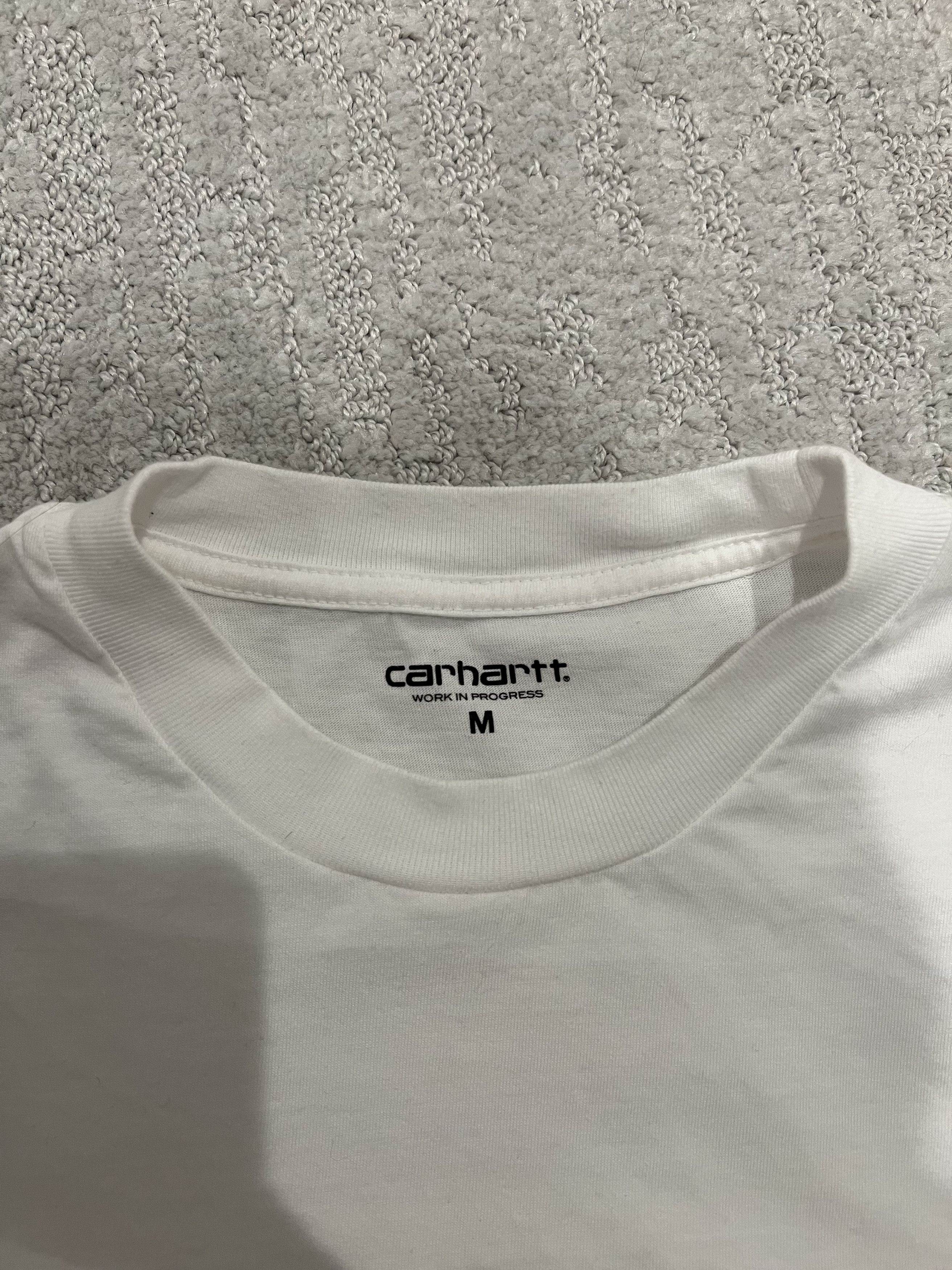 Carhartt Wip Carhartt WIP White T-Shirt Size US M / EU 48-50 / 2 - 3 Thumbnail