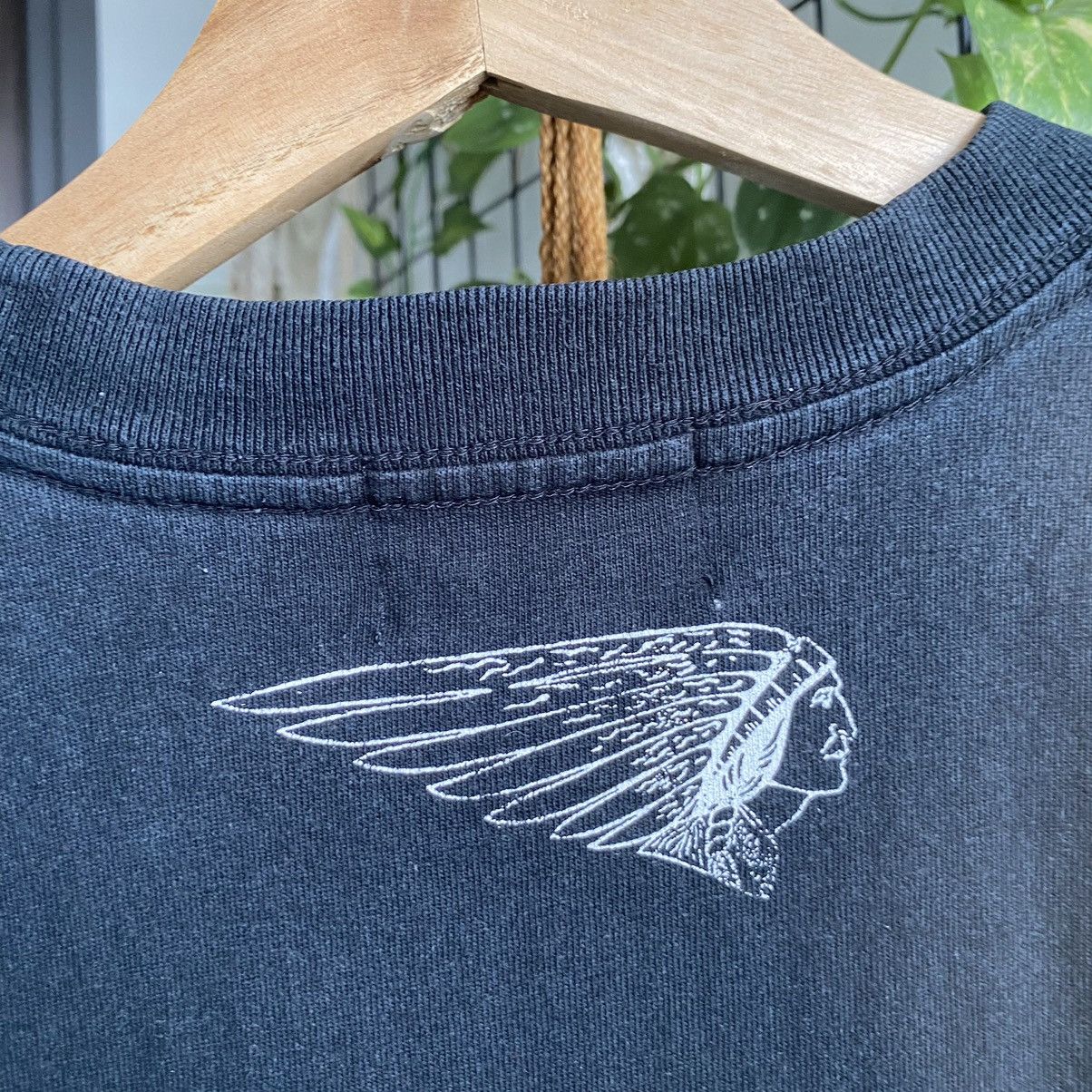 Indian Motorcycle Thrashed Faded Vintage Y2K Indian Motorcycles ERD GRUNGE TEE Size US M / EU 48-50 / 2 - 7 Thumbnail