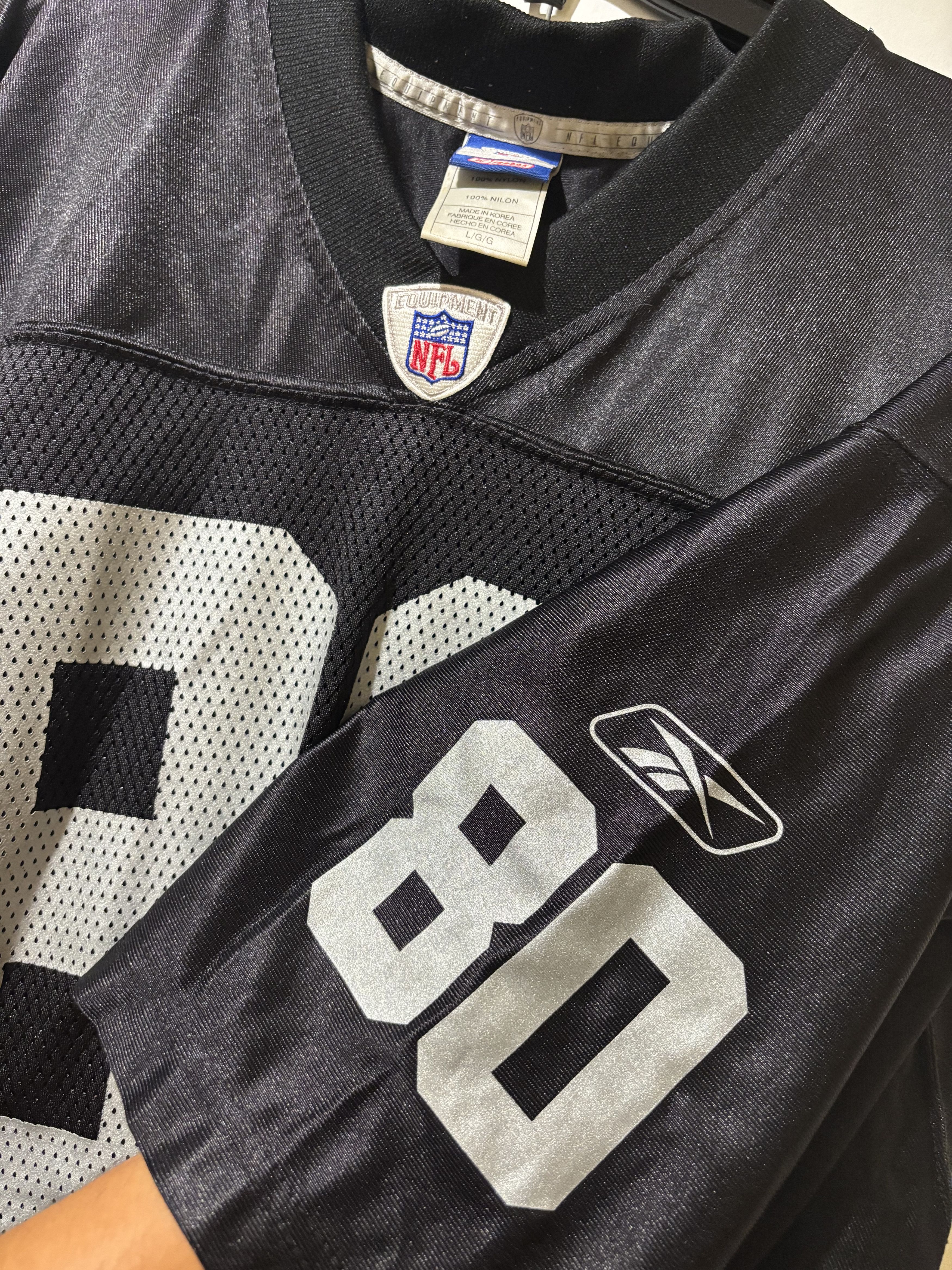 Reebok Vintage Jerry Rice Raiders NFL Jersey Size US L / EU 52-54 / 3 - 3 Thumbnail