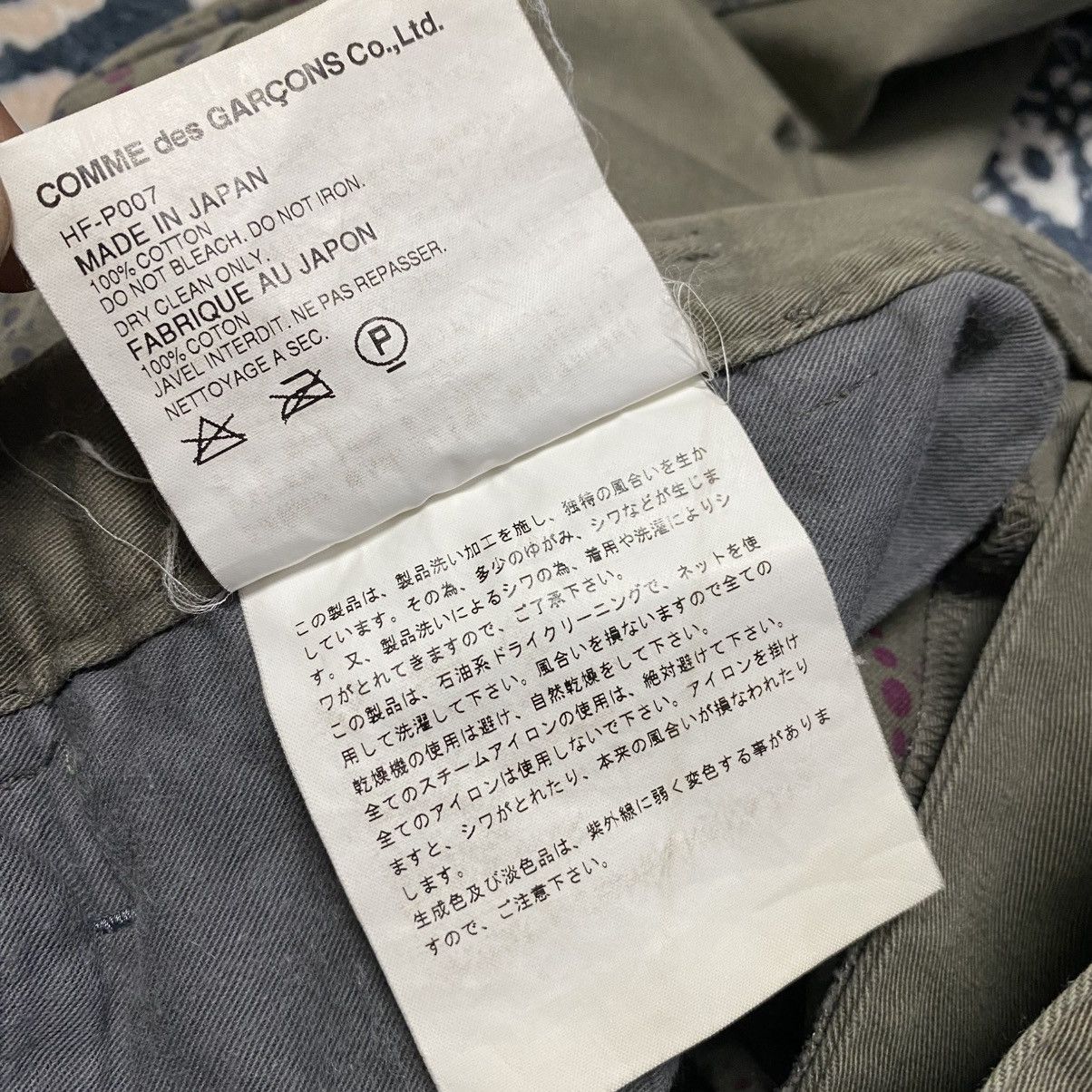 Comme des Garcons Homme AD2002 Comme Des Garcons Homme Painter Pants Faded Size US 28 / EU 44 - 20 Thumbnail