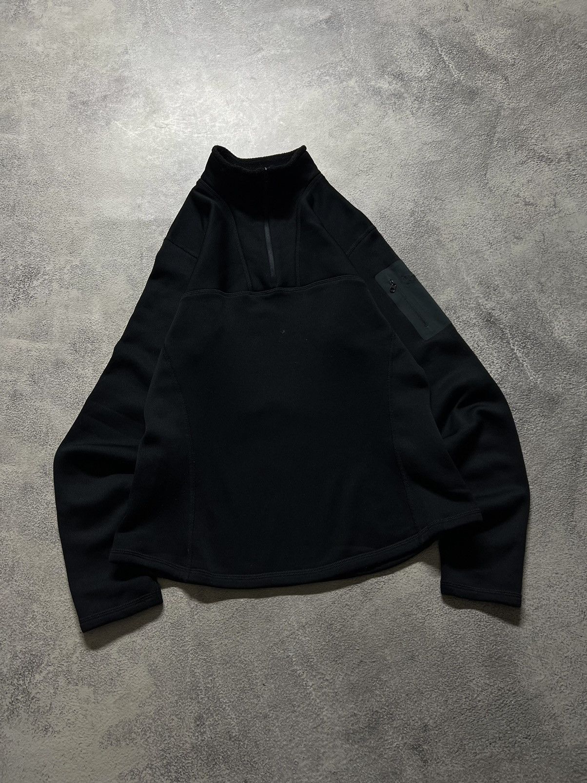 Arc'teryx Vintage Y2k Arc’teryx 🖤 Polartec 1/4 Zip Sweatshirt 00’s Size L / US 10 / IT 46 - 7 Thumbnail