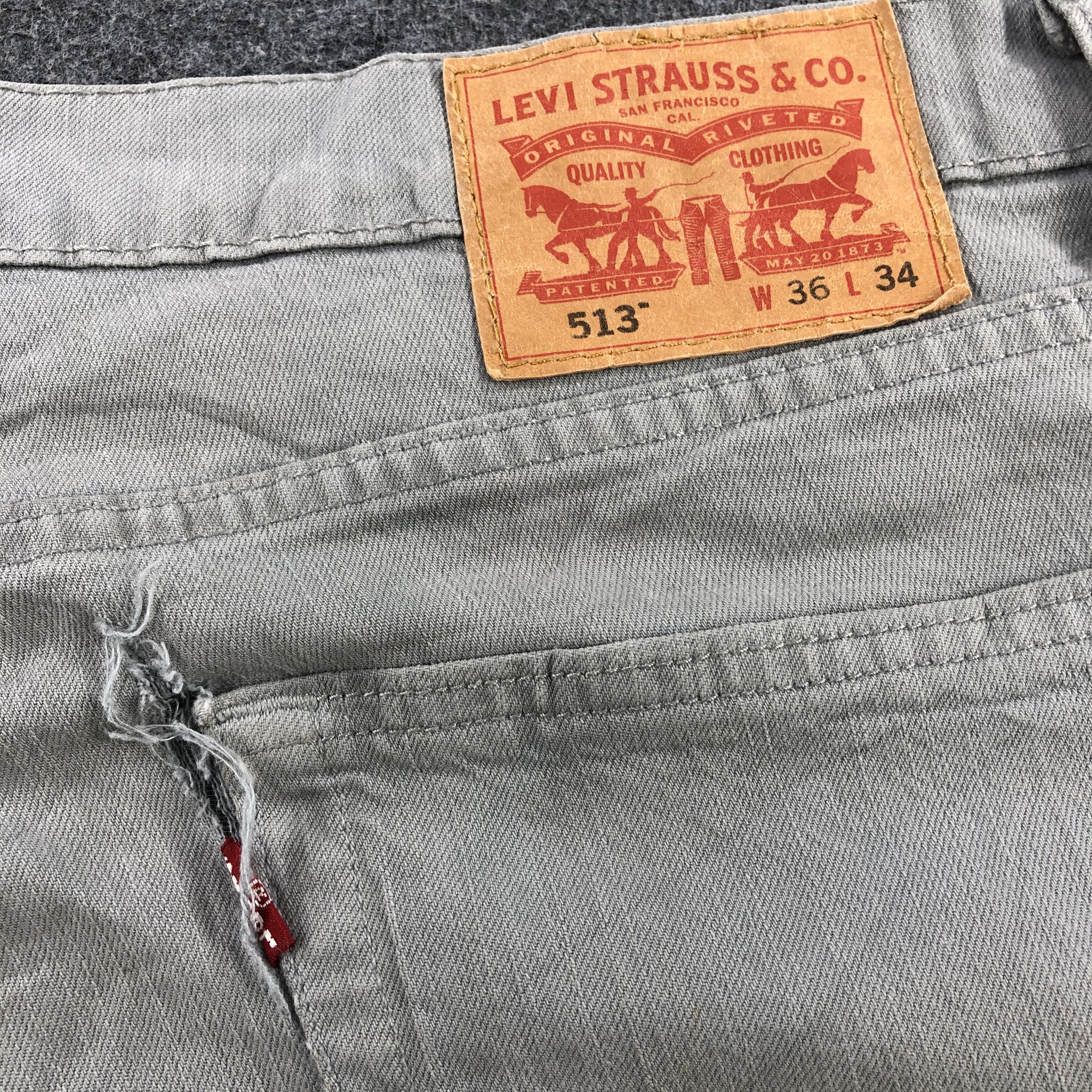 Levi's × Vintage Vintage Light Wash Levis 513 Jeans-JM1806 Size US 39 - 5 Thumbnail