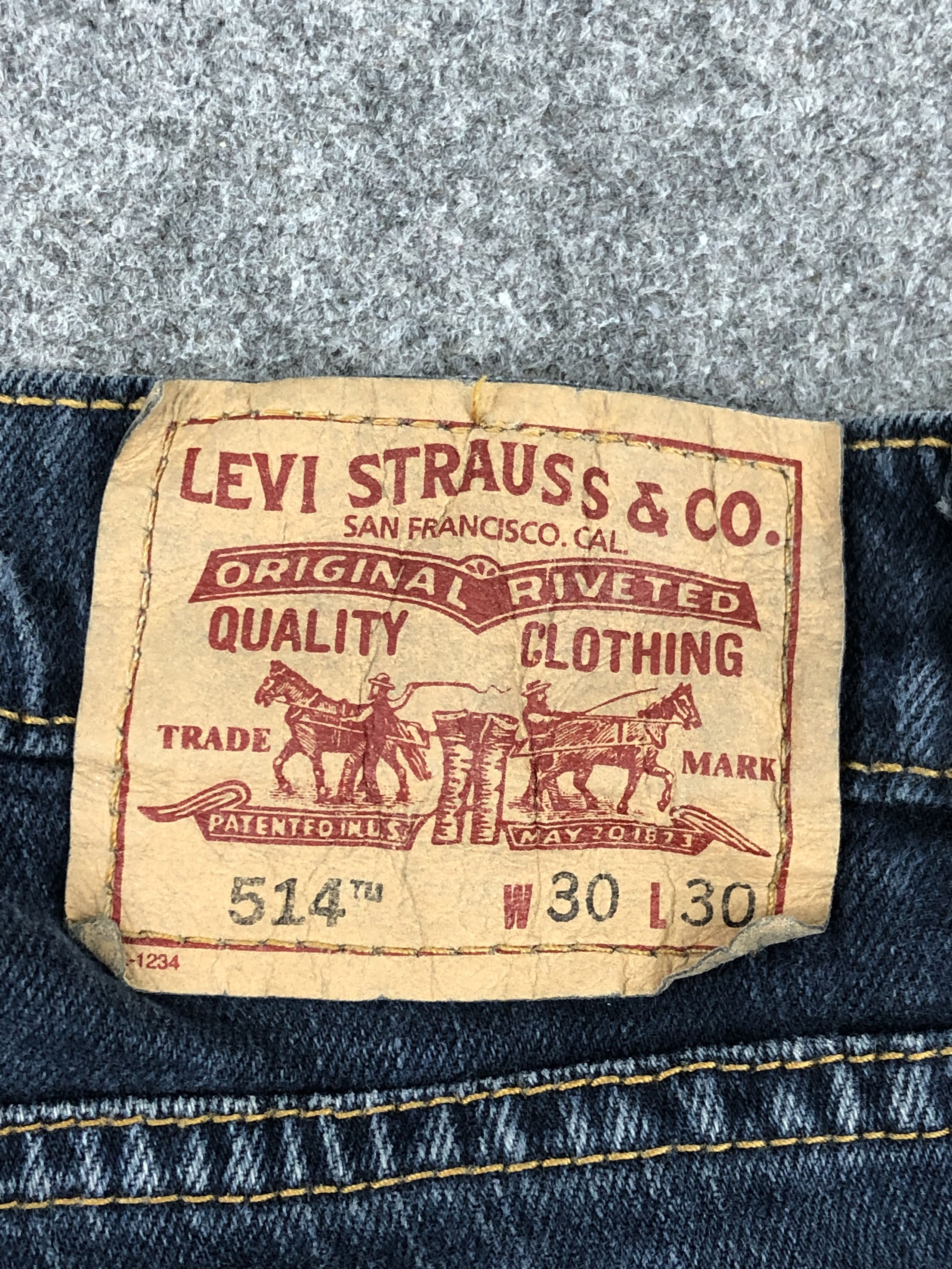 Levi's Vintage Levis 514 Blue Denim Jeans DPP0250 Size US 31 - 5 Thumbnail