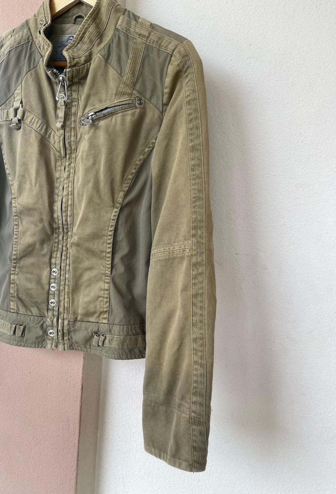 Designer × Diesel × Vintage Spring Summer Wind Diesel Parachute Jacket Size M / US 6-8 / IT 42-44 - 11 Thumbnail