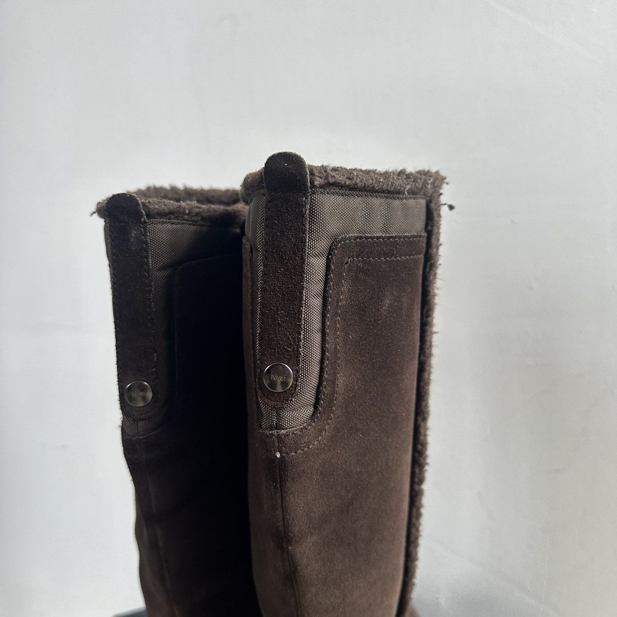 Esprit Vintage high boots Esprit moto suede leather shoes core Size US 9 / IT 39 - 9 Thumbnail