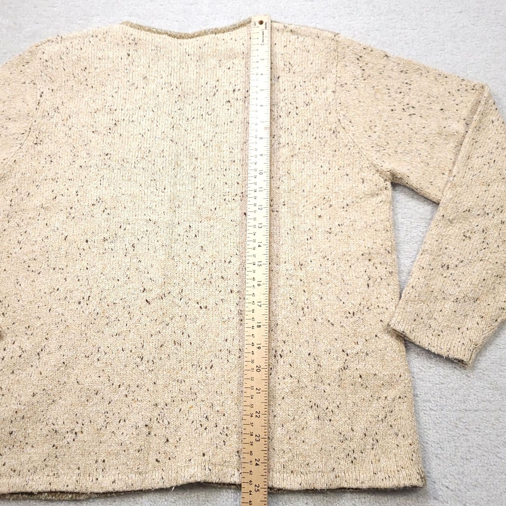 Vintage VINTAGE TanJay Sweater Womens PM Oatmeal Knit Women Petites Brown Country Hotel Size M / US 6-8 / IT 42-44 - 6 Thumbnail
