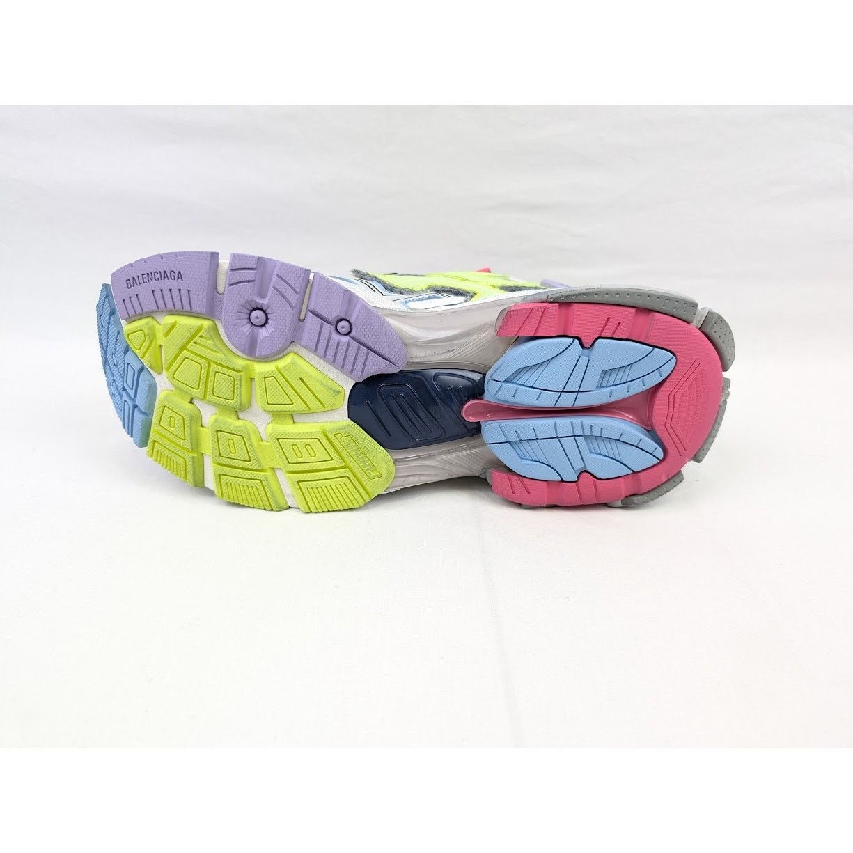 Balenciaga o1rshd1 Fluo Upper/ Mesh Runners in Multicolor Size US 11 / EU 44 - 10 Thumbnail