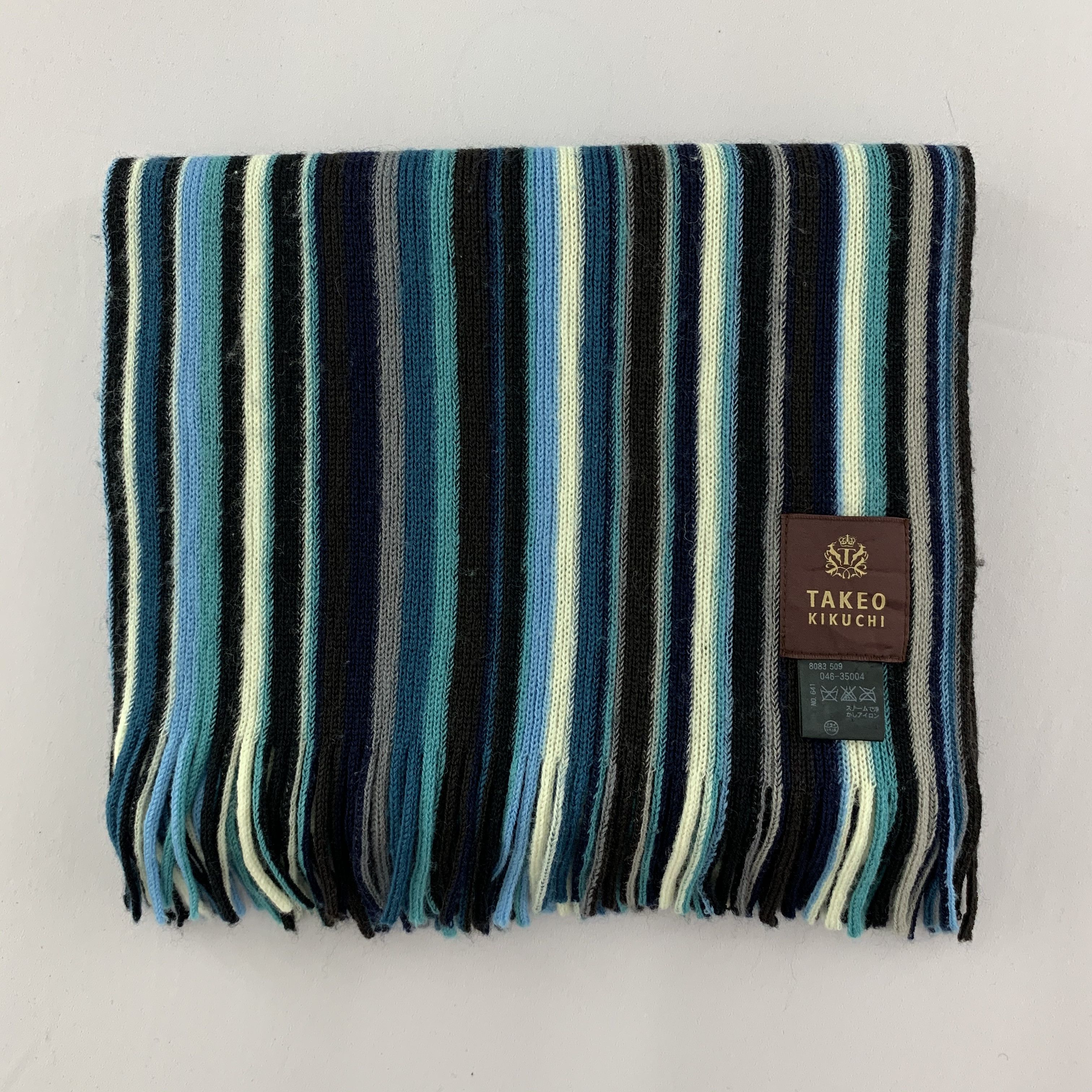 Takeo Kikuchi Takeo Kikuchi Scarf Wool Muffler Neck Wrap BL4019 Size ONE SIZE - 5 Thumbnail