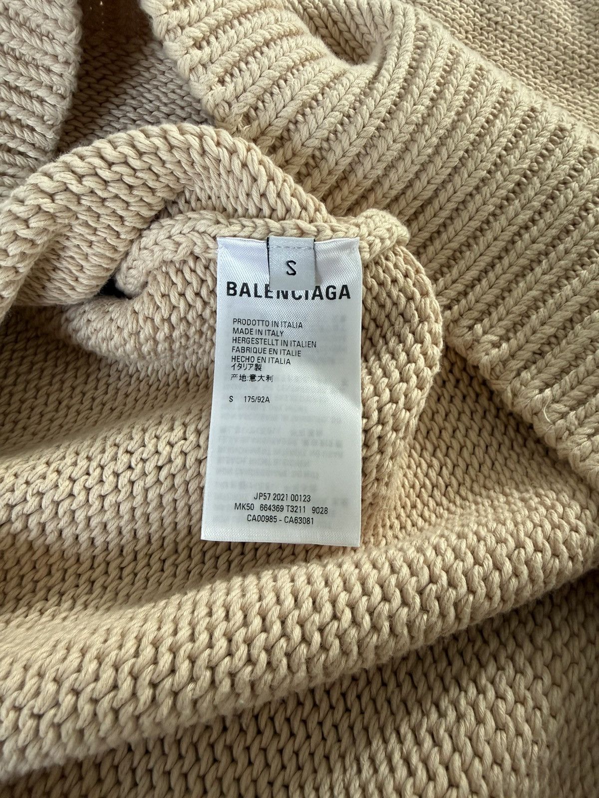 Balenciaga Balenciaga BB Laurel Crown Crewneck Knitted Sweater- Oversiz Size US XL / EU 56 / 4 - 5 Thumbnail