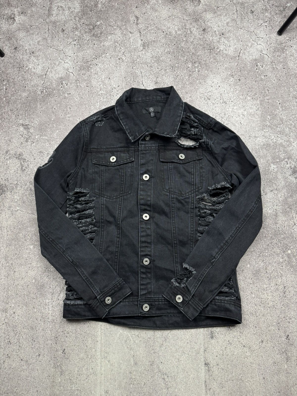 Japanese Brand Avant Garde Rick Owen’s Style Distressed Japanesse Jacket Size S / US 4 / IT 40 - 1 Thumbnail