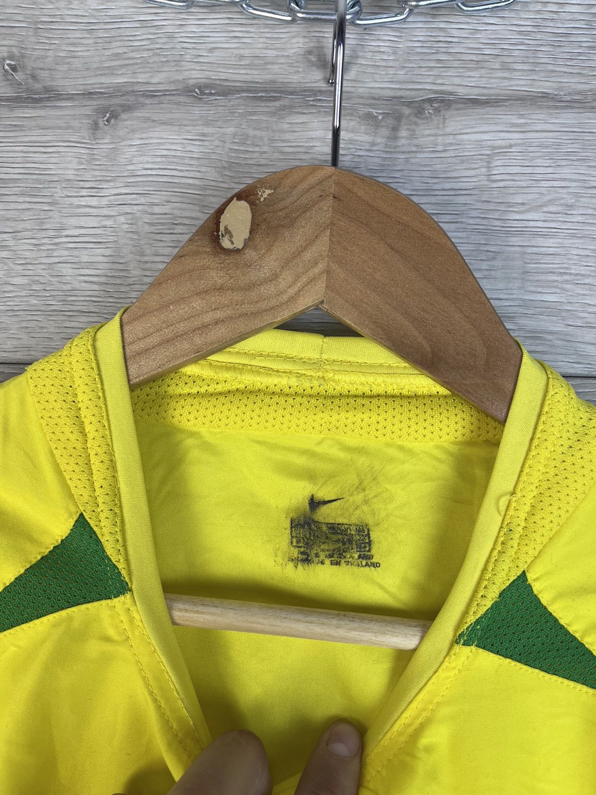 Nike Vintage men’s soccer jersey Nike Brazil 🇧🇷sport drill Size US L / EU 52-54 / 3 - 7 Thumbnail