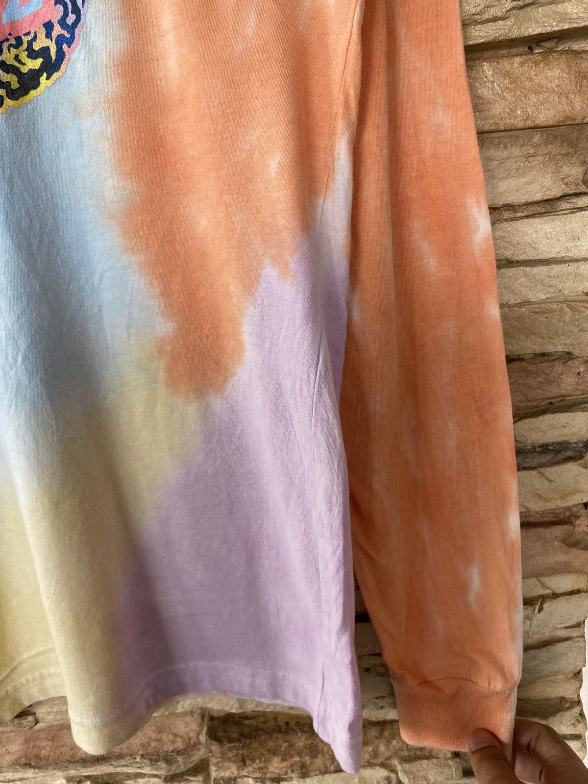 Santa Cruz Skateboards Santa Cruz Tie Dye Long Sleeve Skateboarding Tees Size US XS / EU 42 / 0 - 7 Thumbnail