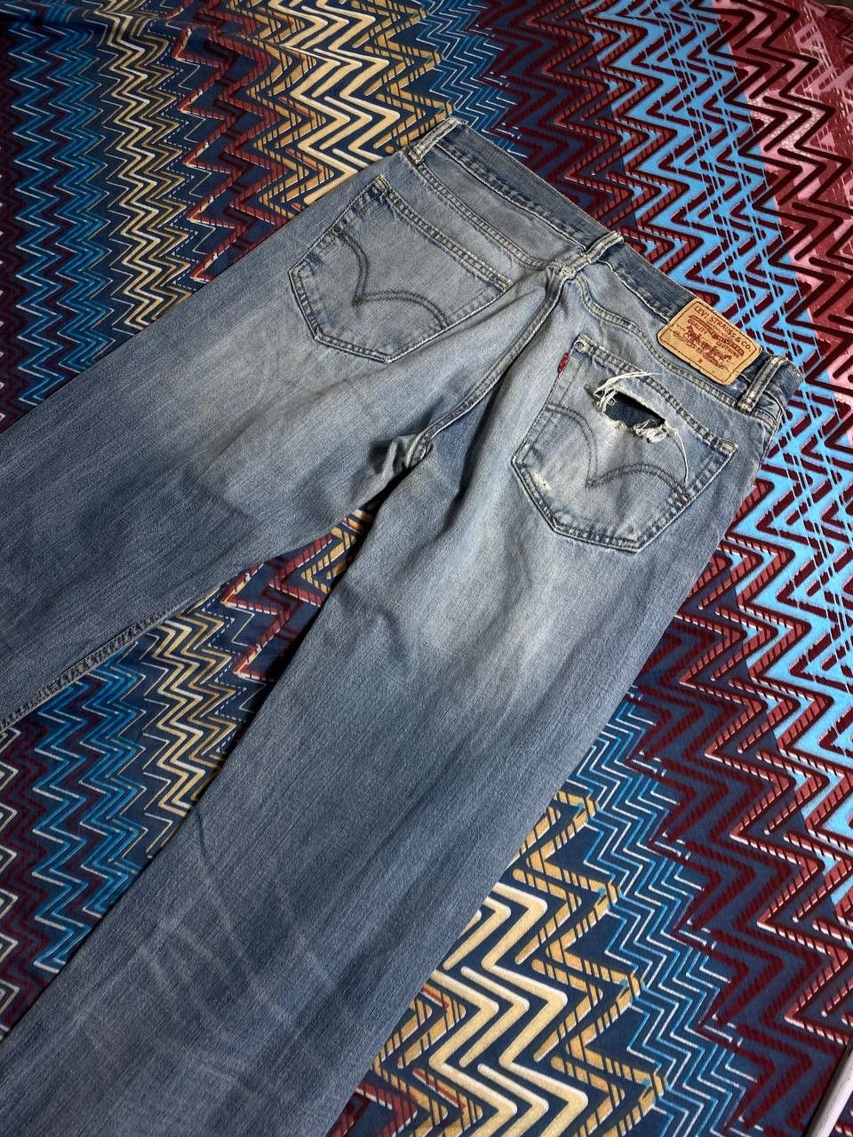 Levi's 1990S DISTRESSED LEVI'S 505 Size US 34 / EU 50 - 10 Thumbnail