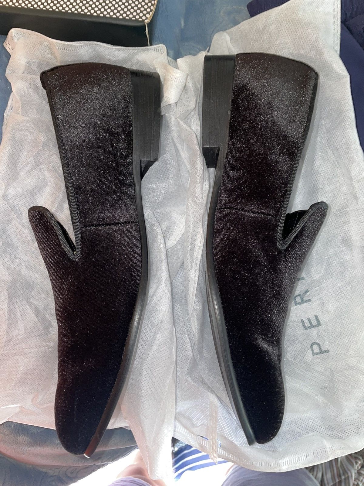Perry Ellis Perry Ellis Velvet Loafers Size US 9.5 / EU 42-43 - 4 Thumbnail