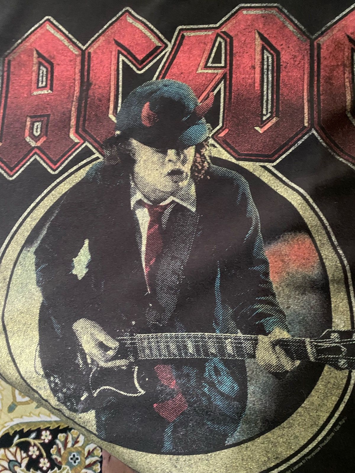 Band Tees × Vintage ACDC band Tee Shirt Let there be Rock Size US XL / EU 56 / 4 - 5 Thumbnail